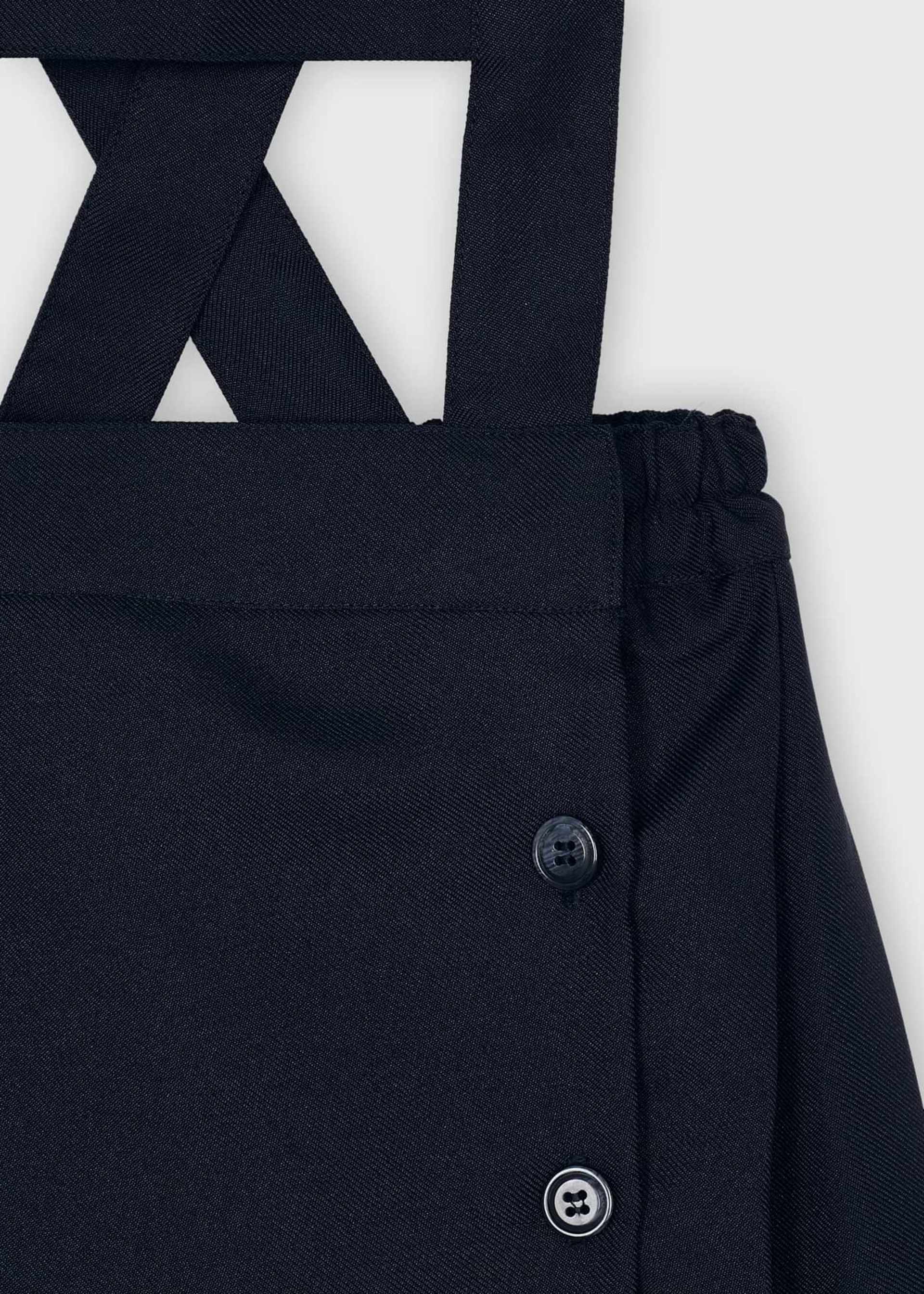 Uniform Pinafore Skirt