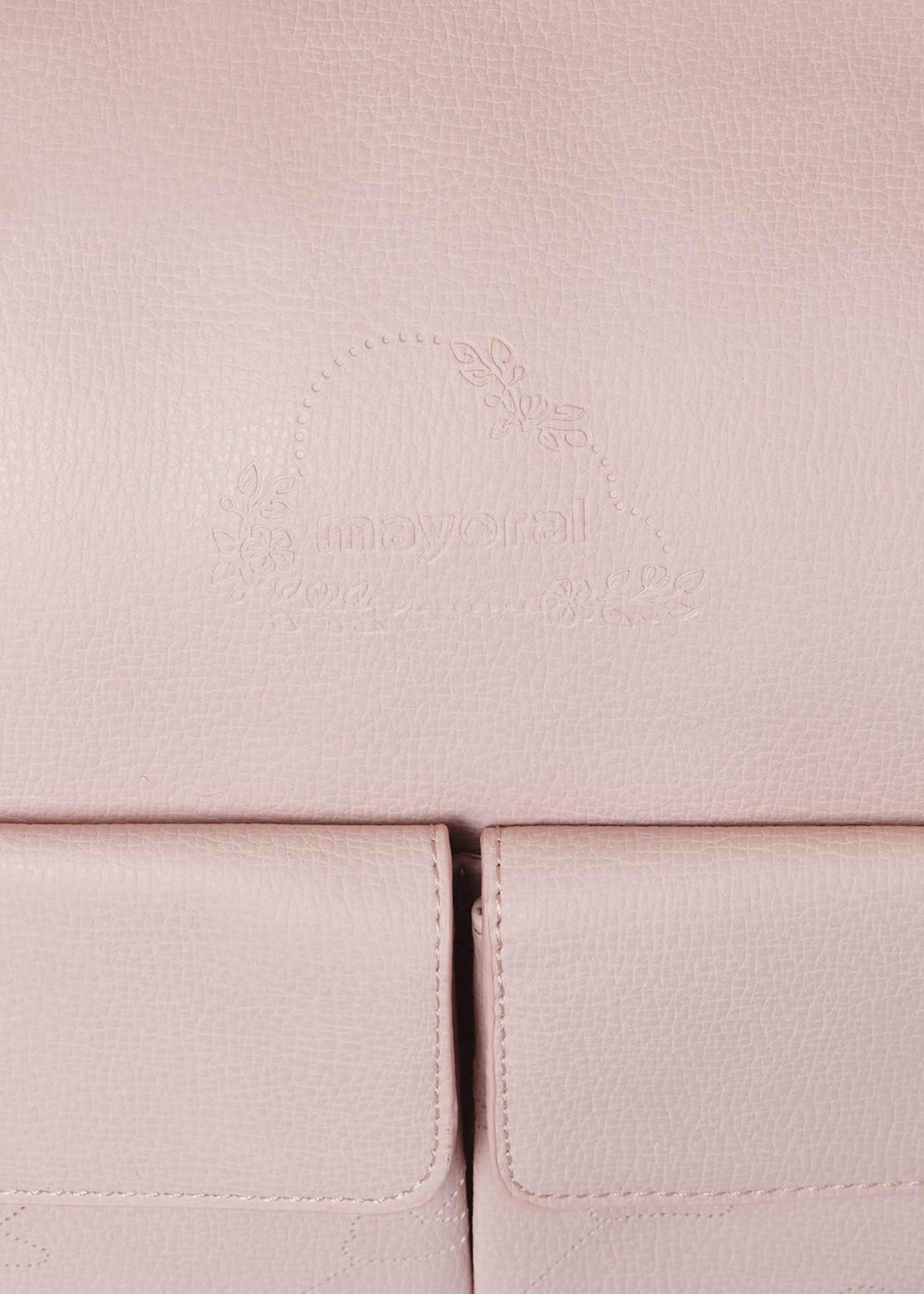 Sac maternité à double poche avec accessoires bébé