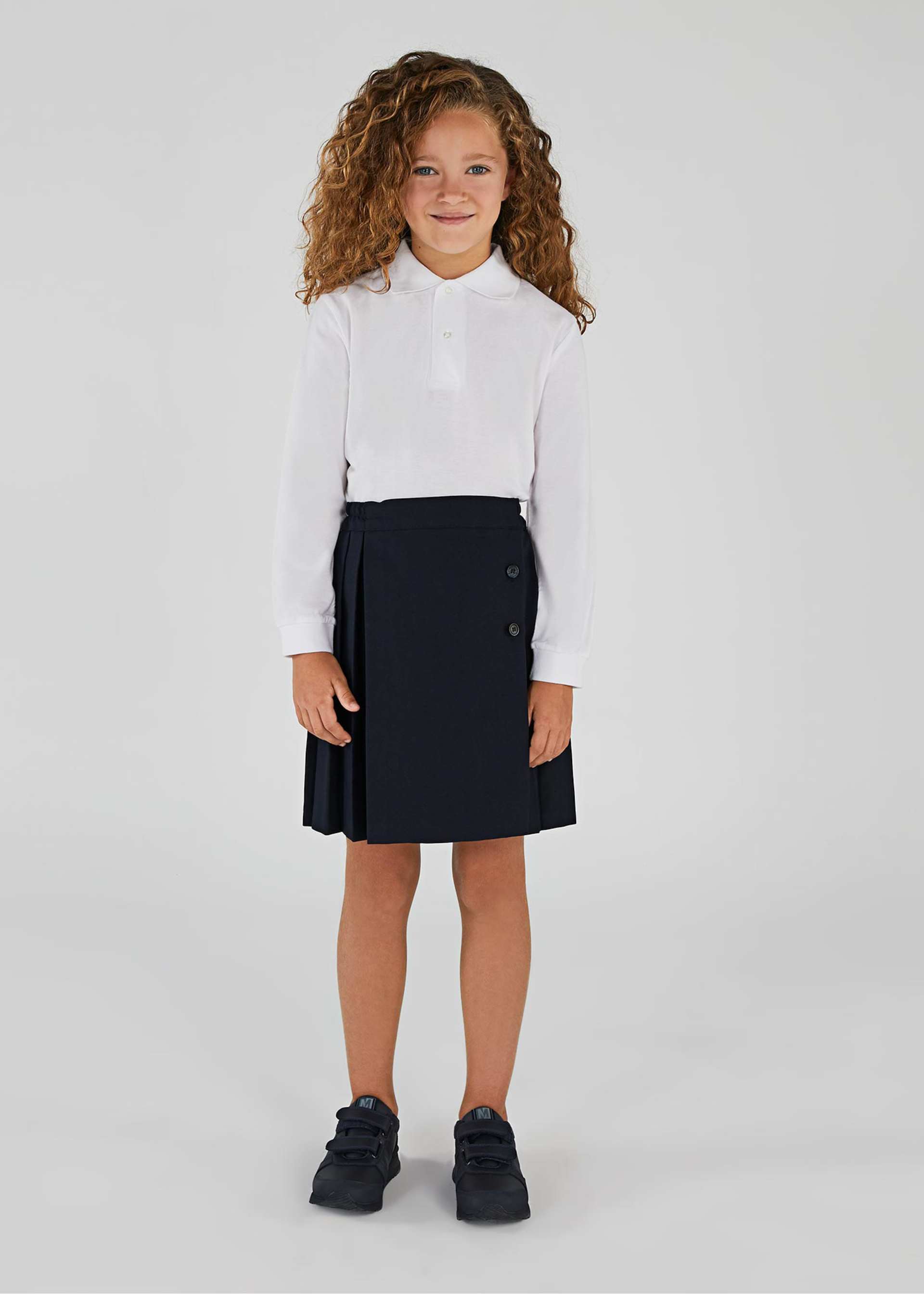 Uniform Pleated Skirt