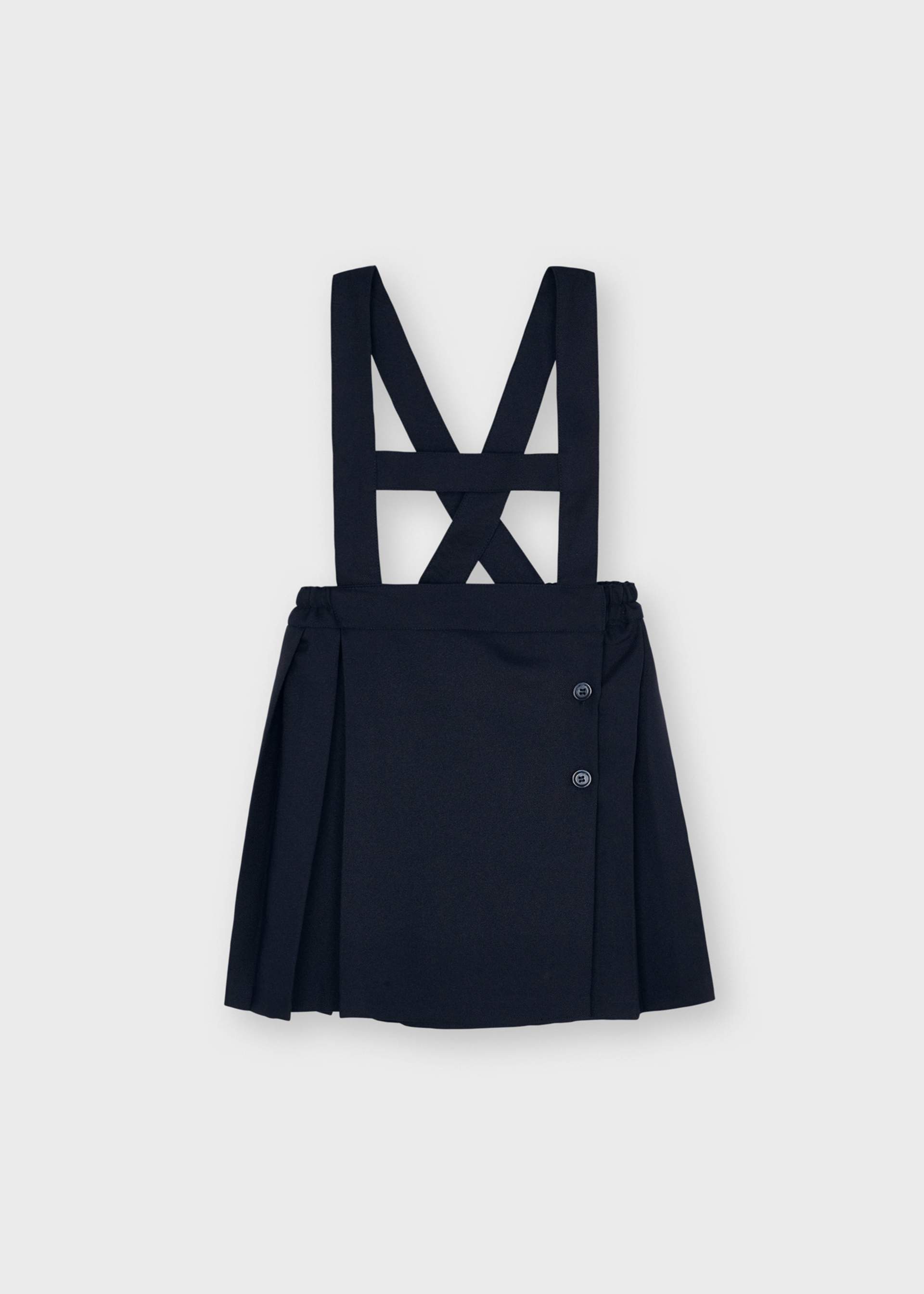Uniform pinafore dress