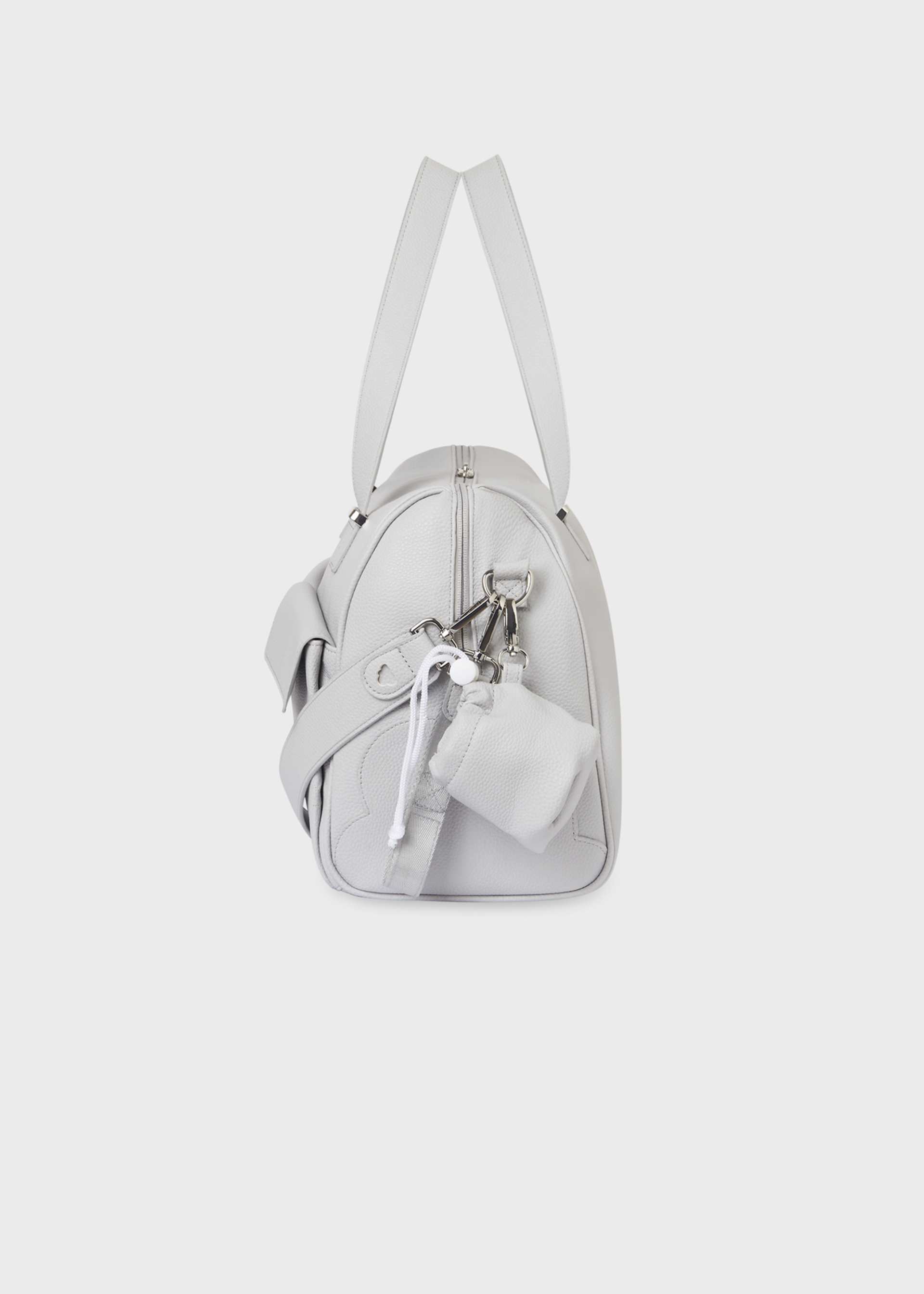 Bag with matching baby accessories