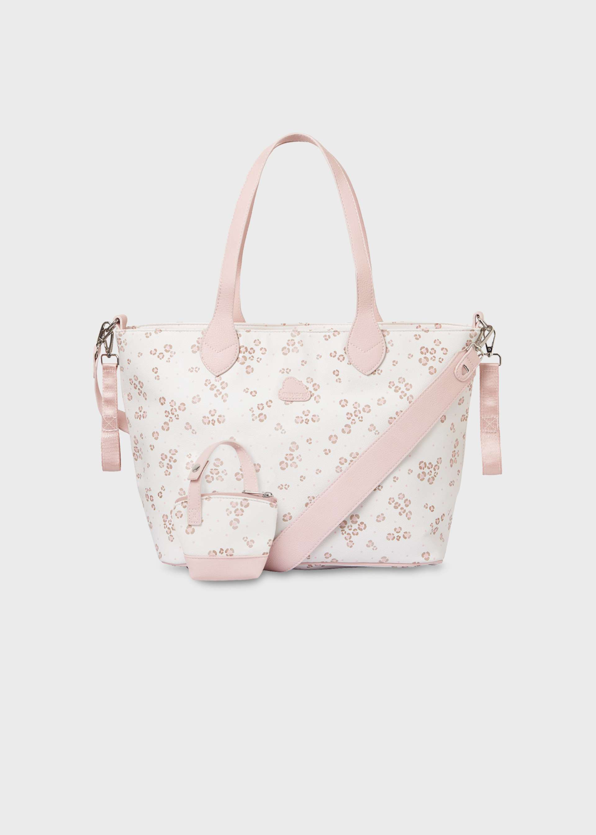Printed faux leather baby bag Printed faux leather baby bag