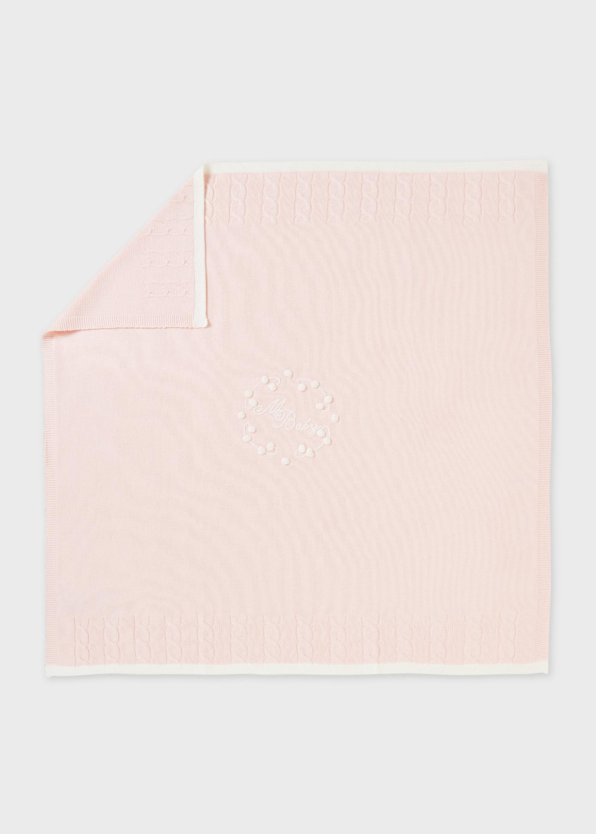 Couverture brodée