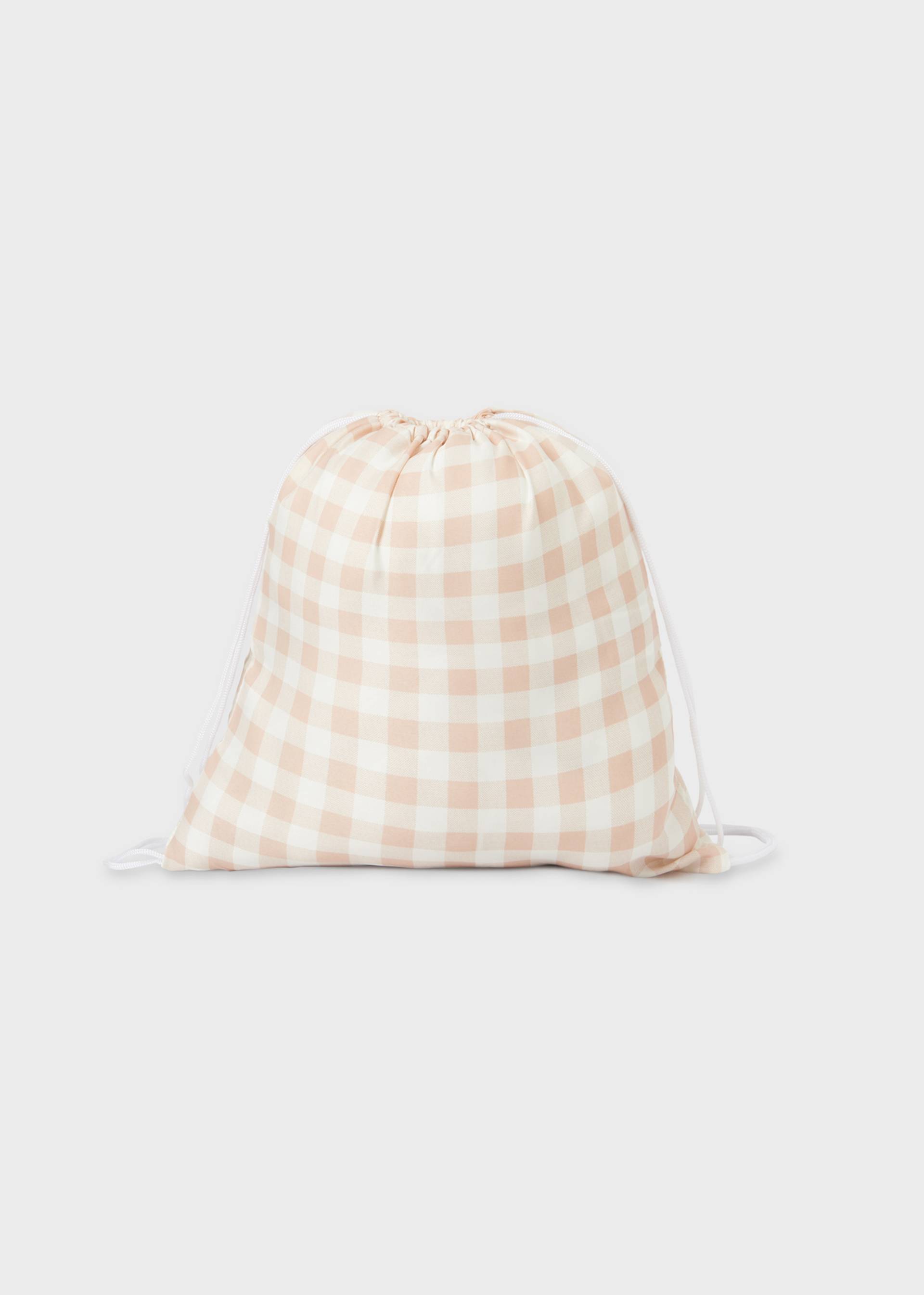 Baby frill maternity bag with dummy holder