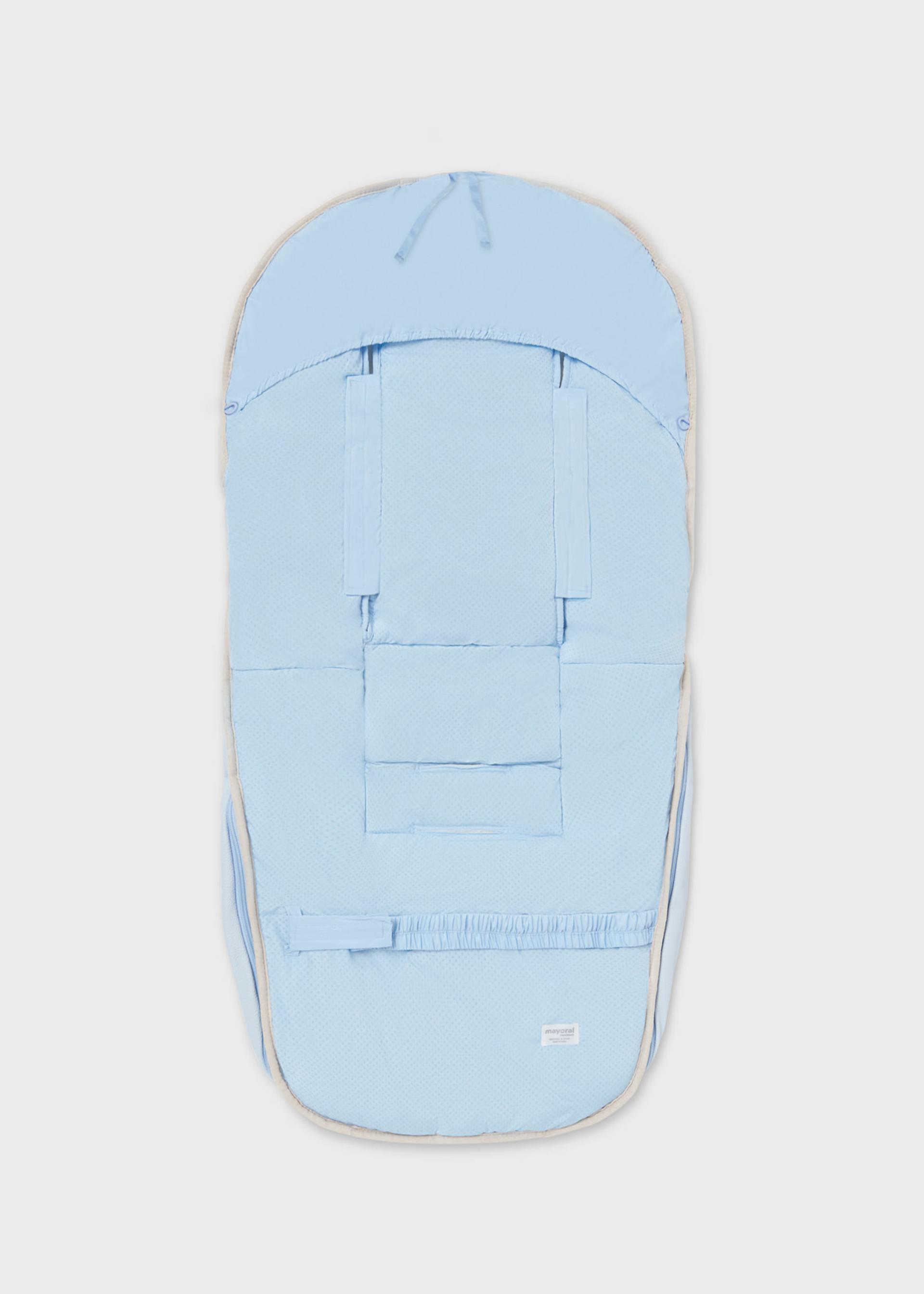 Funda de silla polipiel y pelo bebé