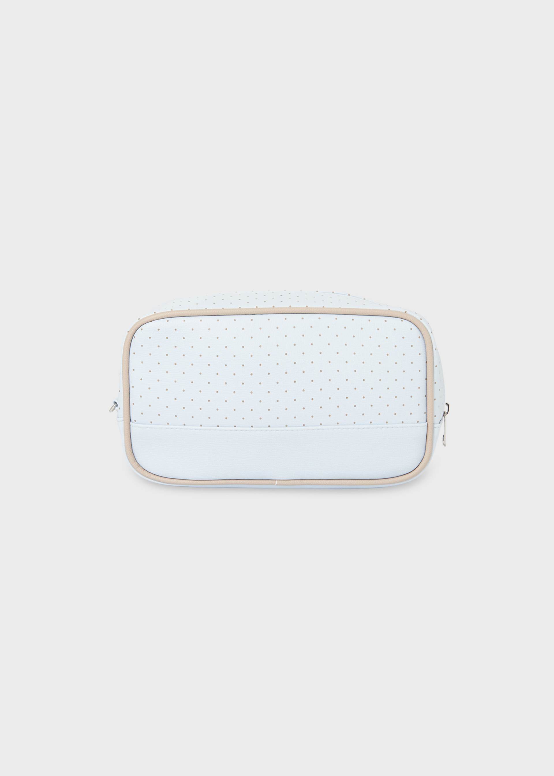 Baby polka dot toiletries bag