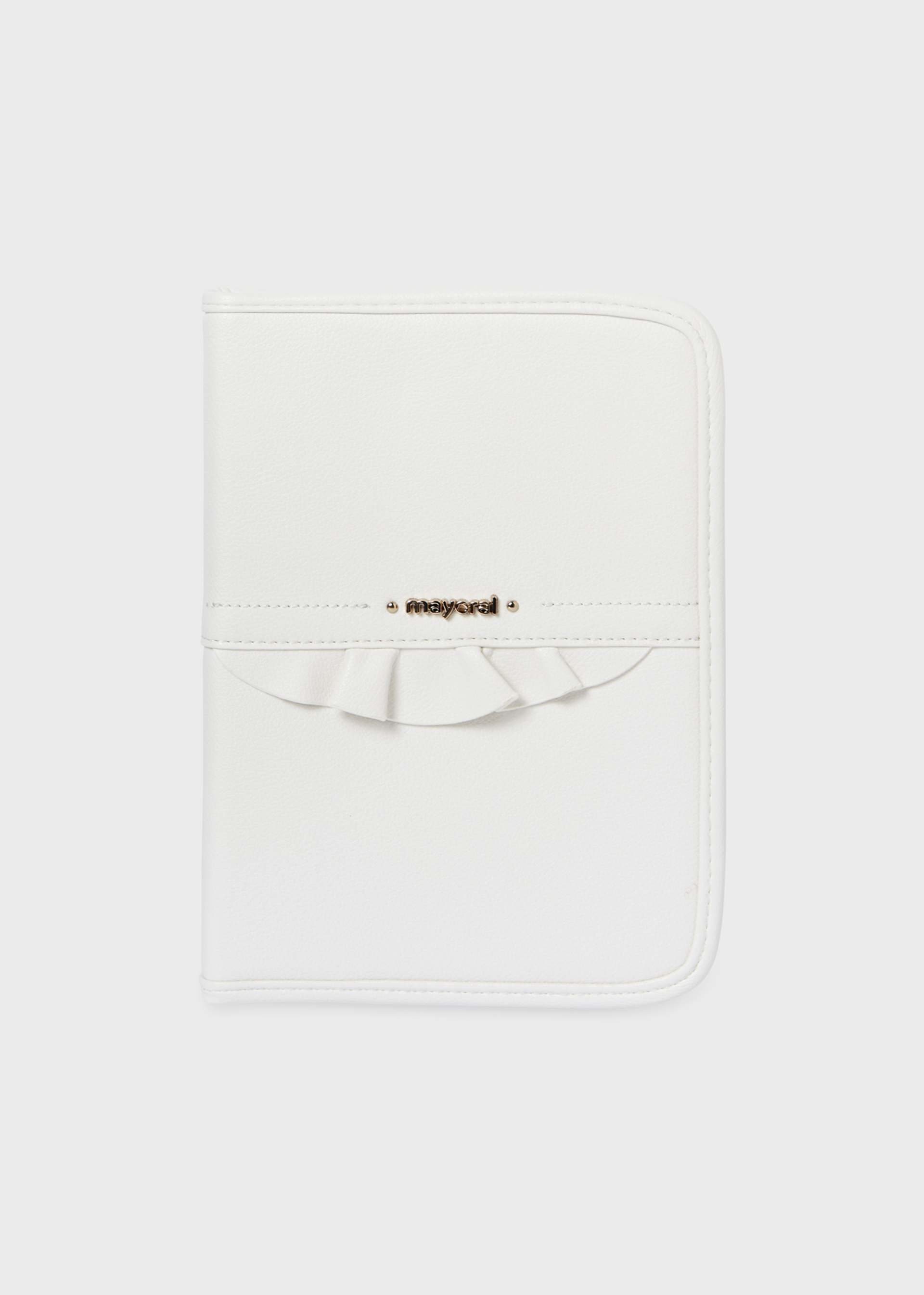 Ruffle document holder baby