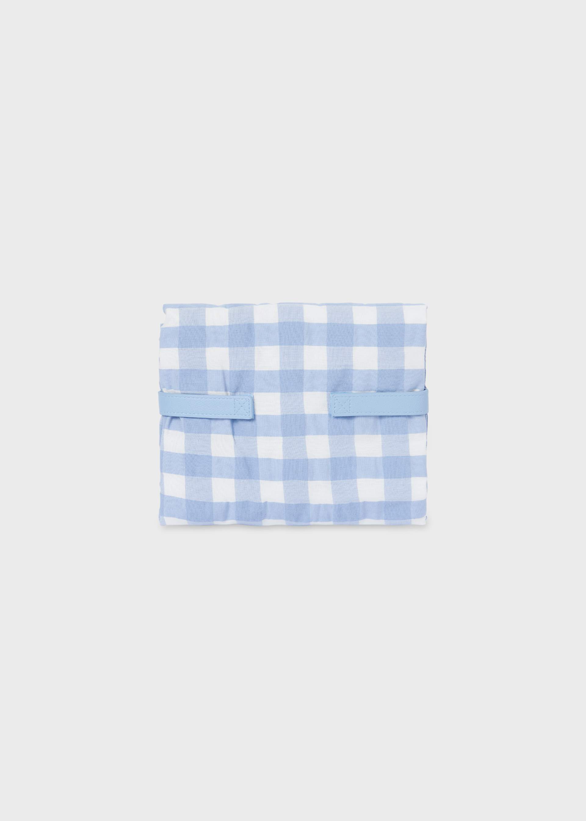 Wickelauflage vichy Baby