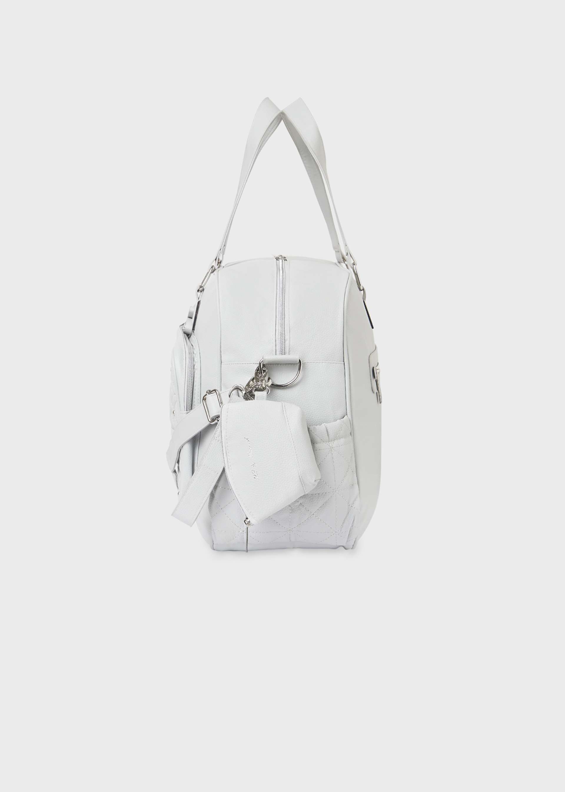 Bolso maternidad lazo con portachupete Bolso maternidad lazo con portachupete