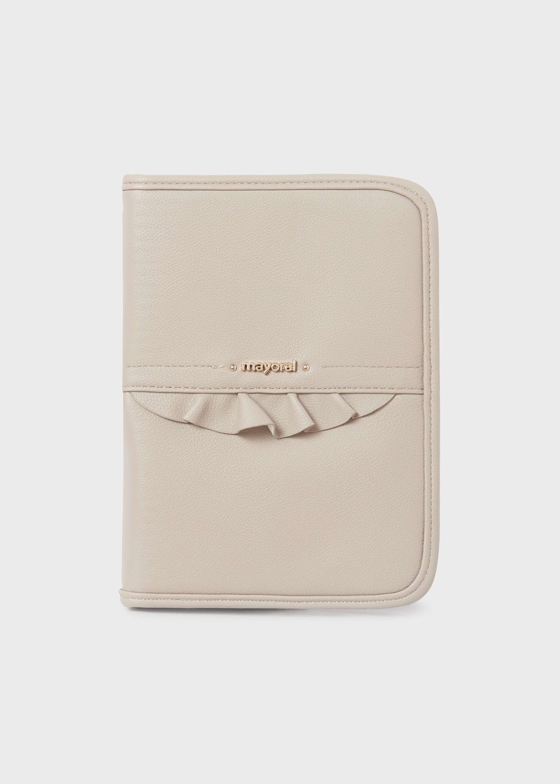 Ruffle document holder baby