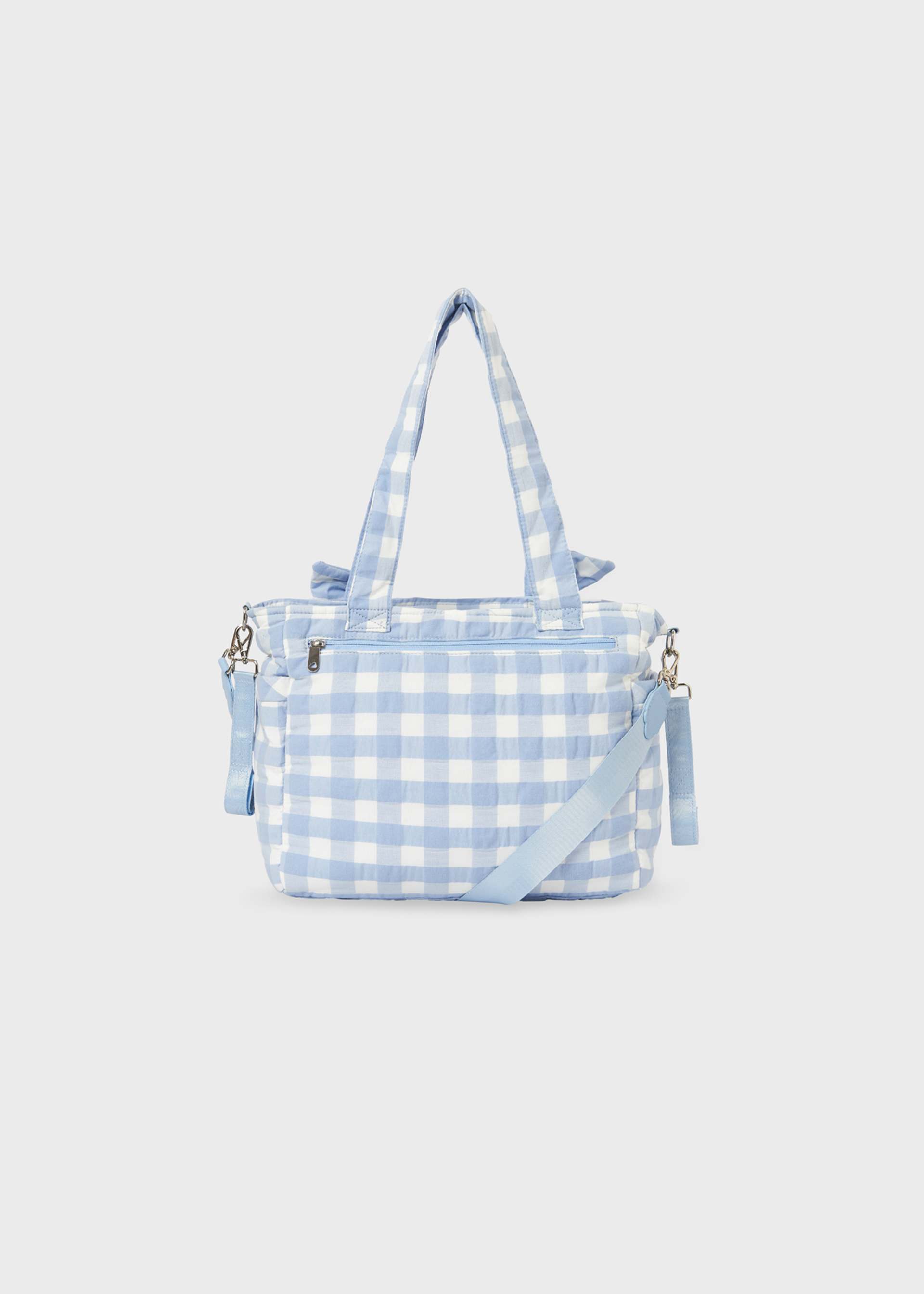 Baby gingham maternity bag