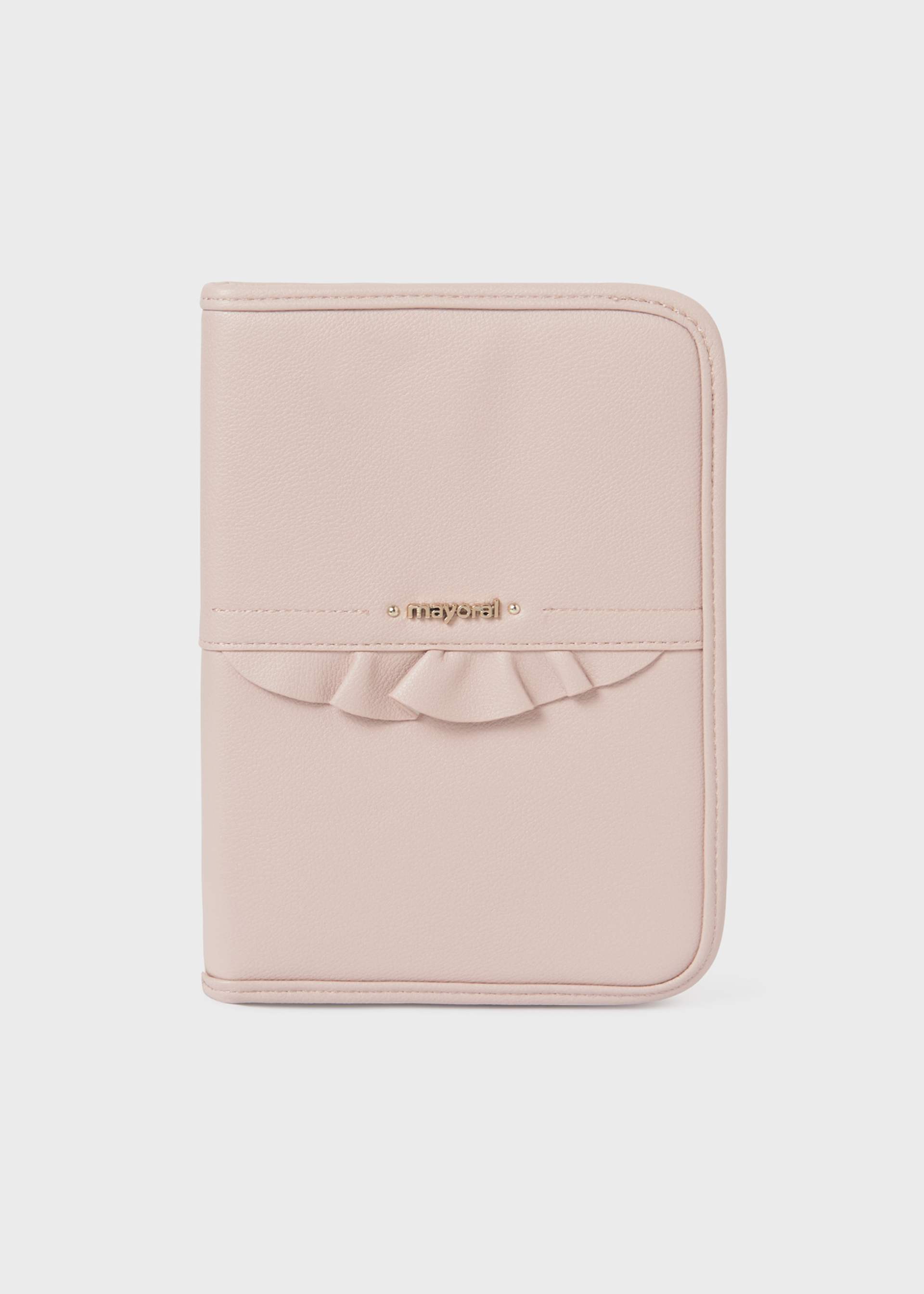Ruffle document holder baby