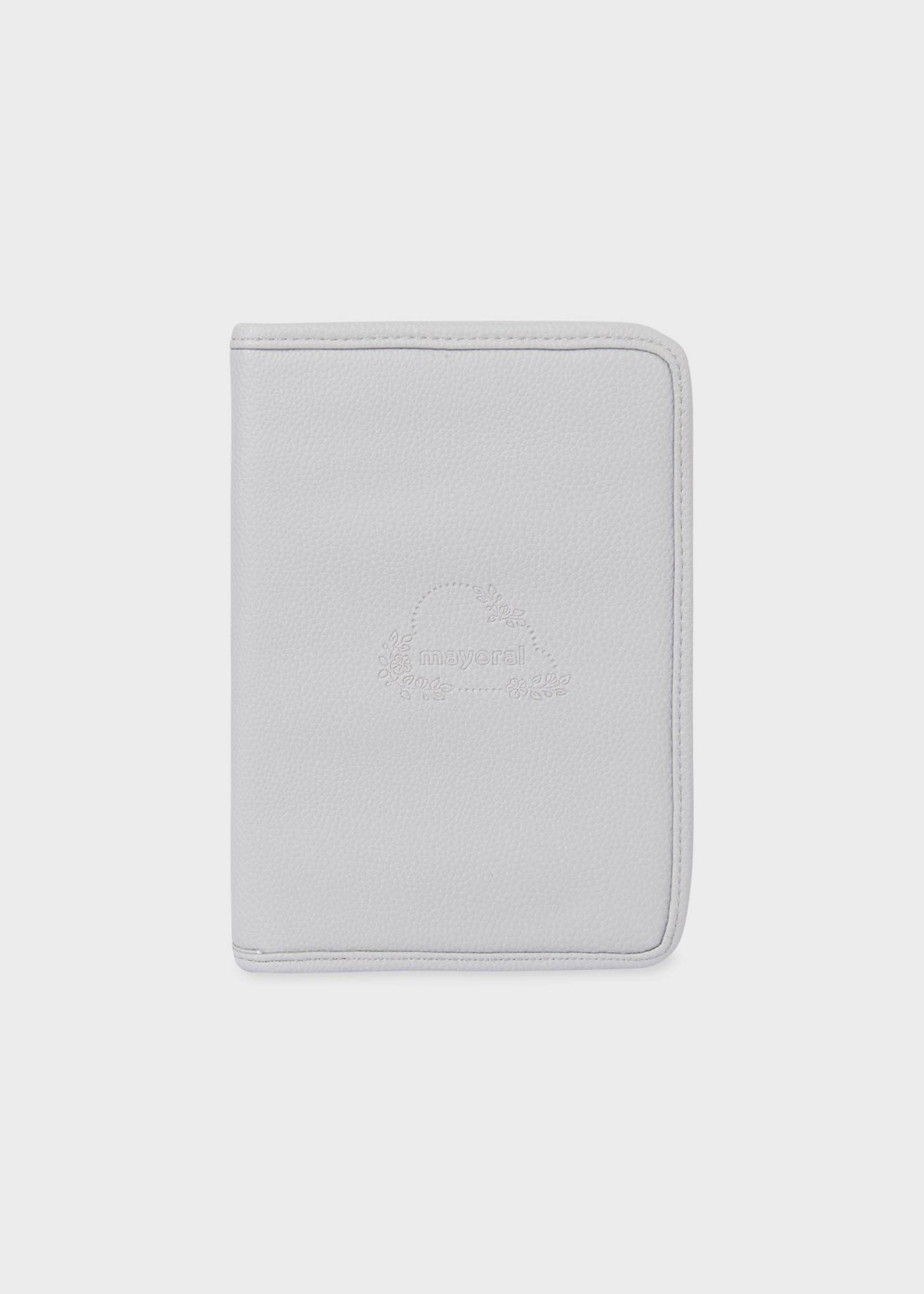 Engraved baby document holder