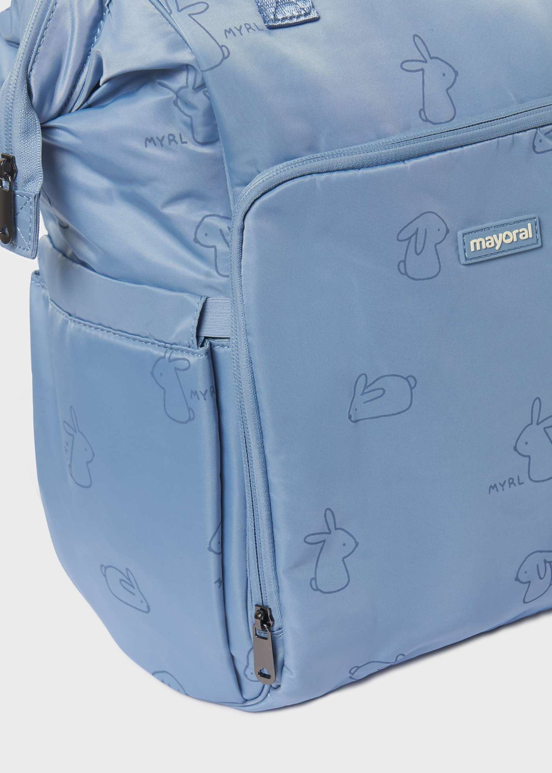 Backpack and changing mat baby