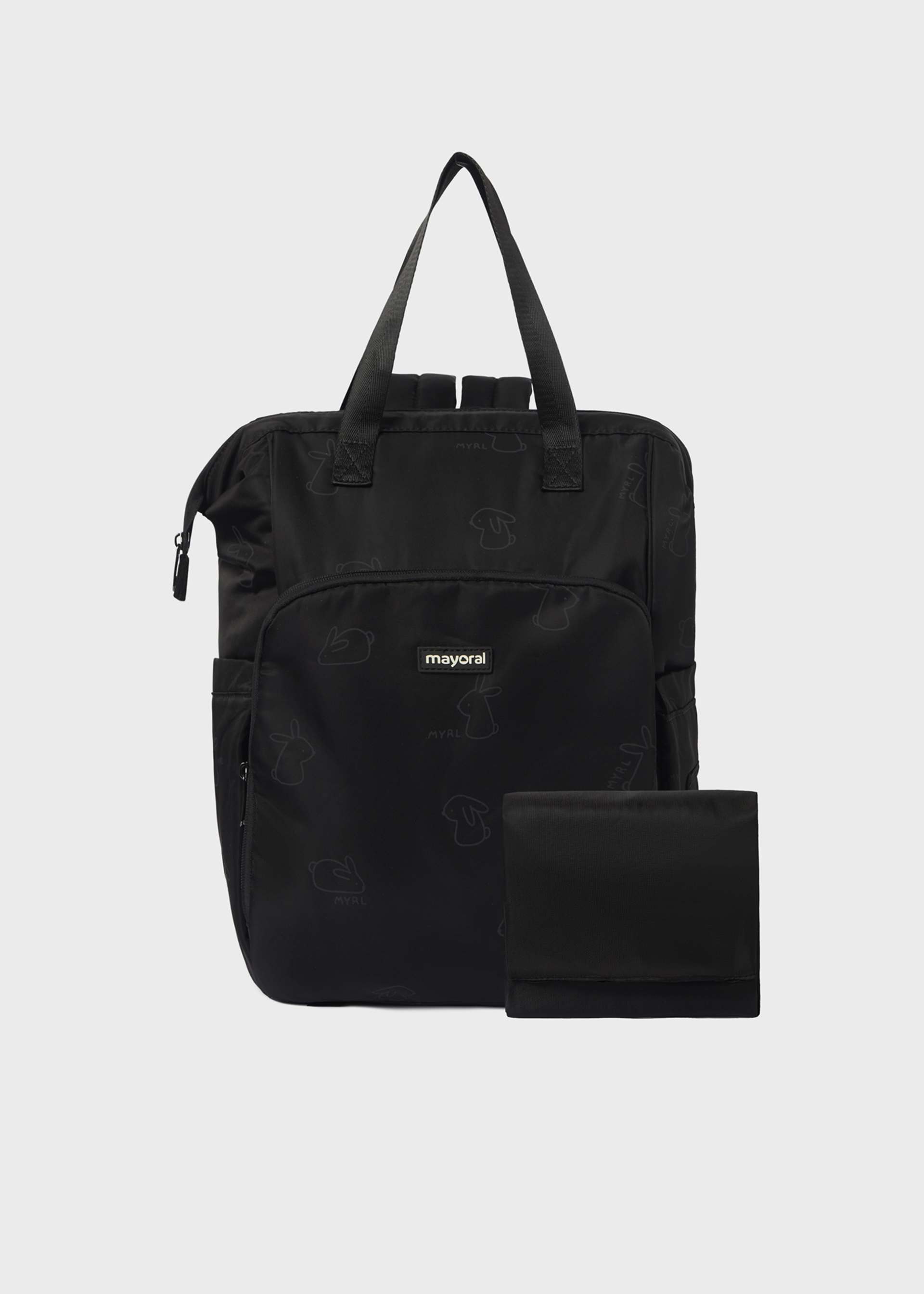 Backpack and changing mat baby