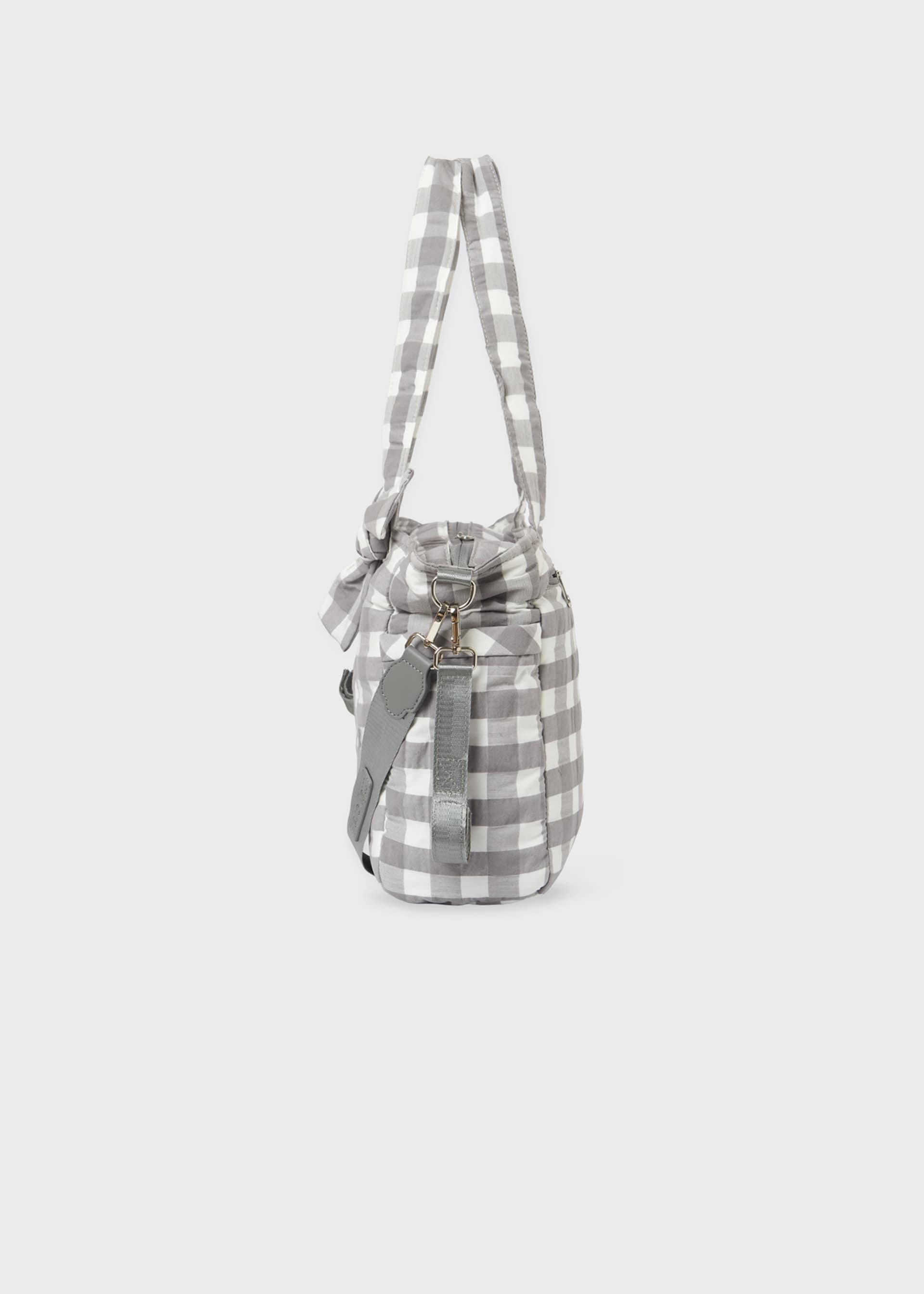 Baby gingham maternity bag