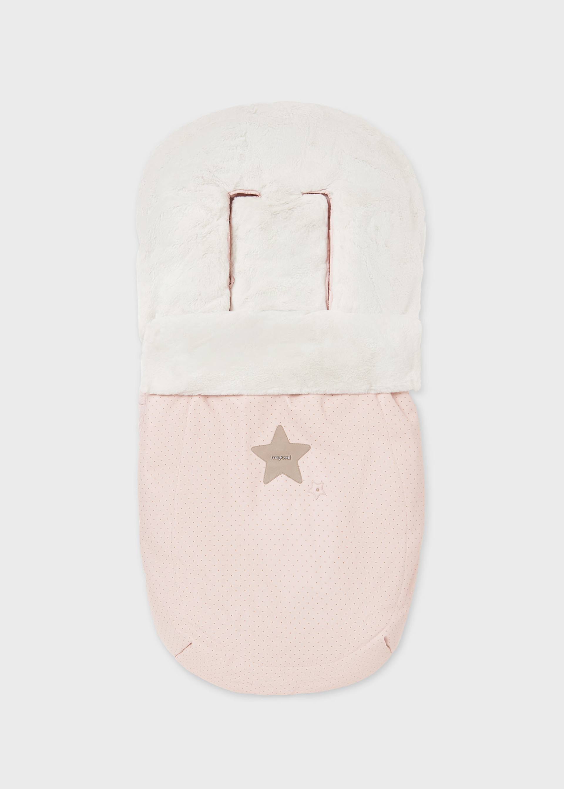 Kinderwagen Fußsack getupft Baby Kinderwagen Fußsack getupft Baby