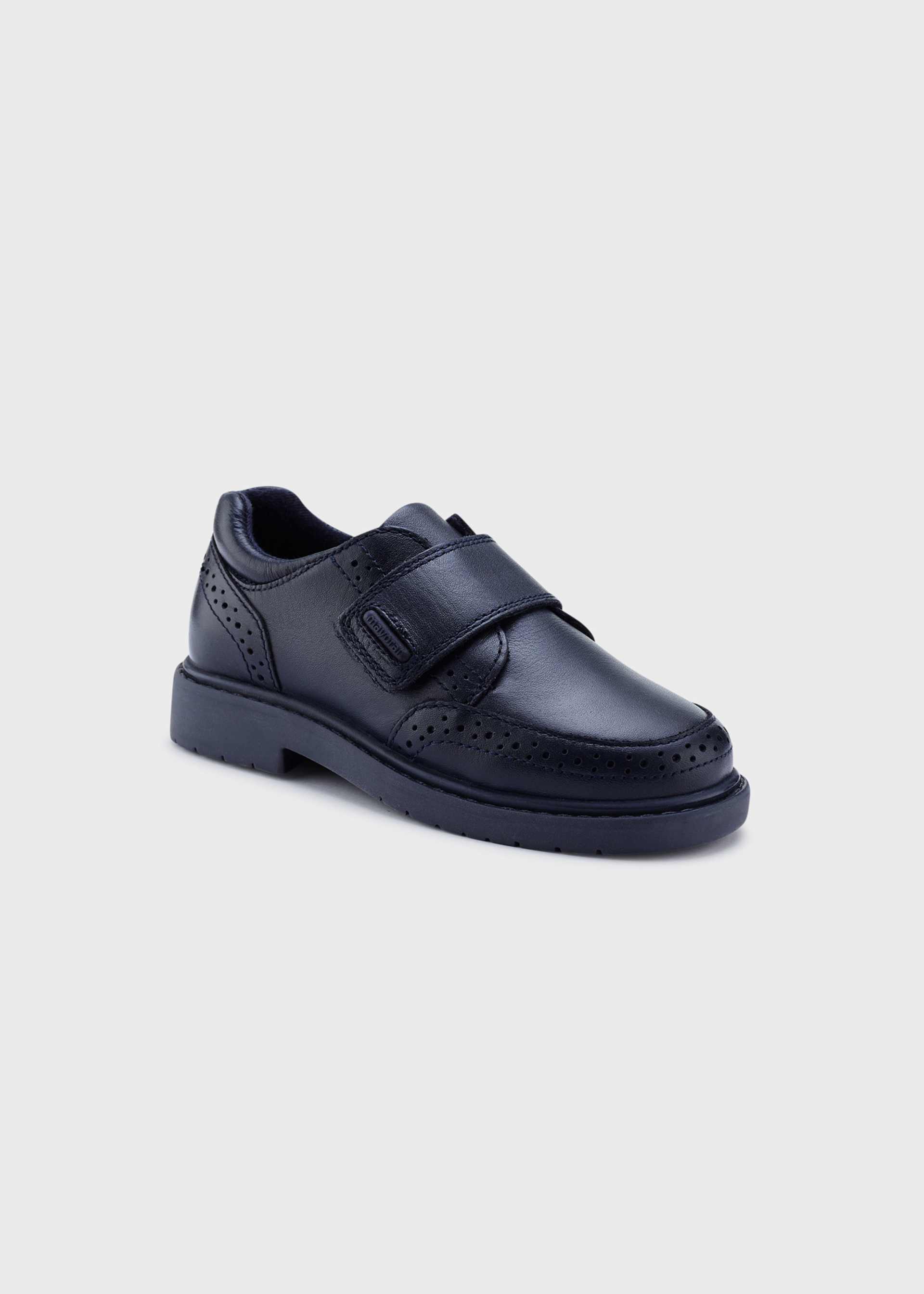 Buty sportowe szkolne ze skóry dla chłopca
