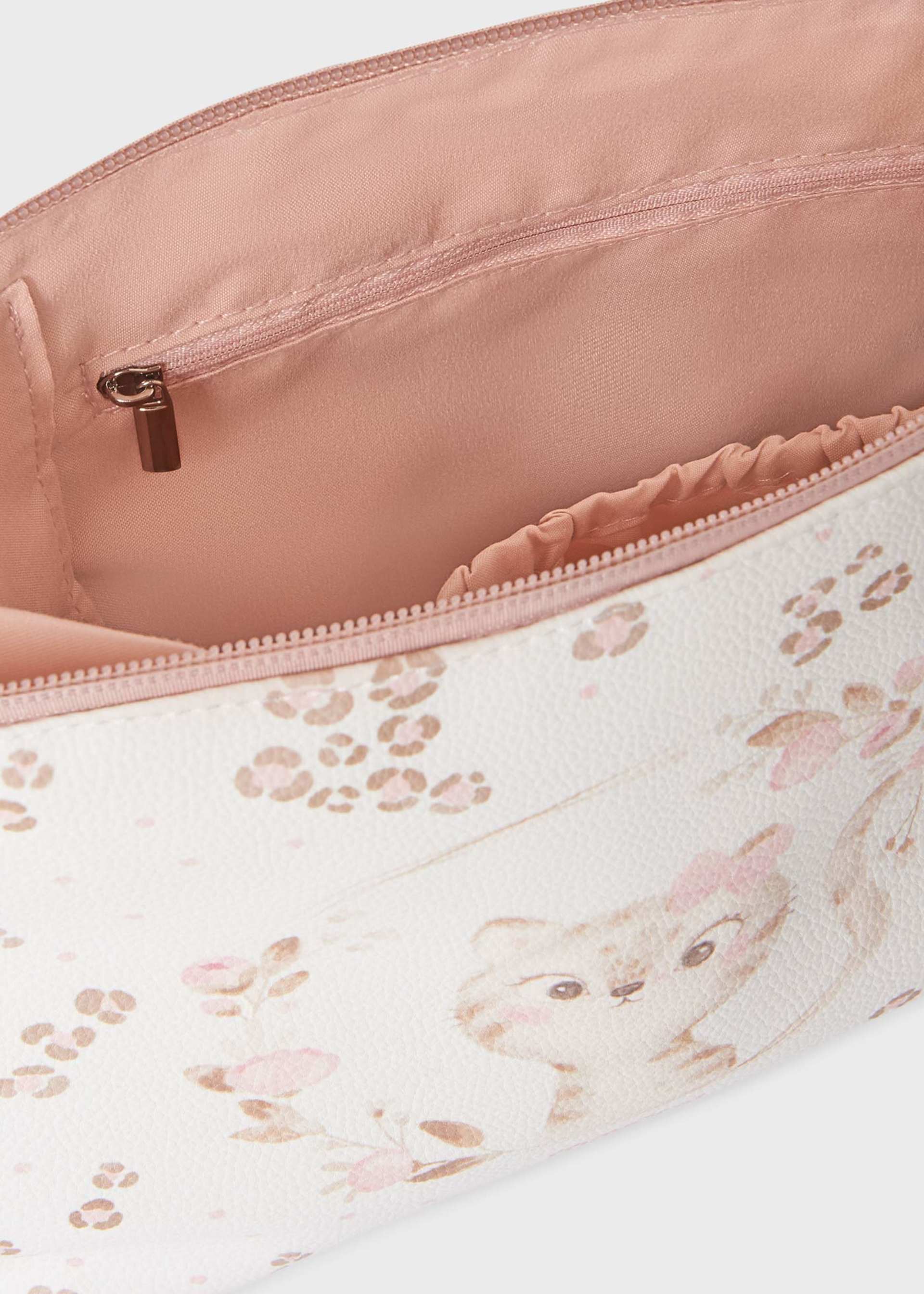 Baby print toiletry bag