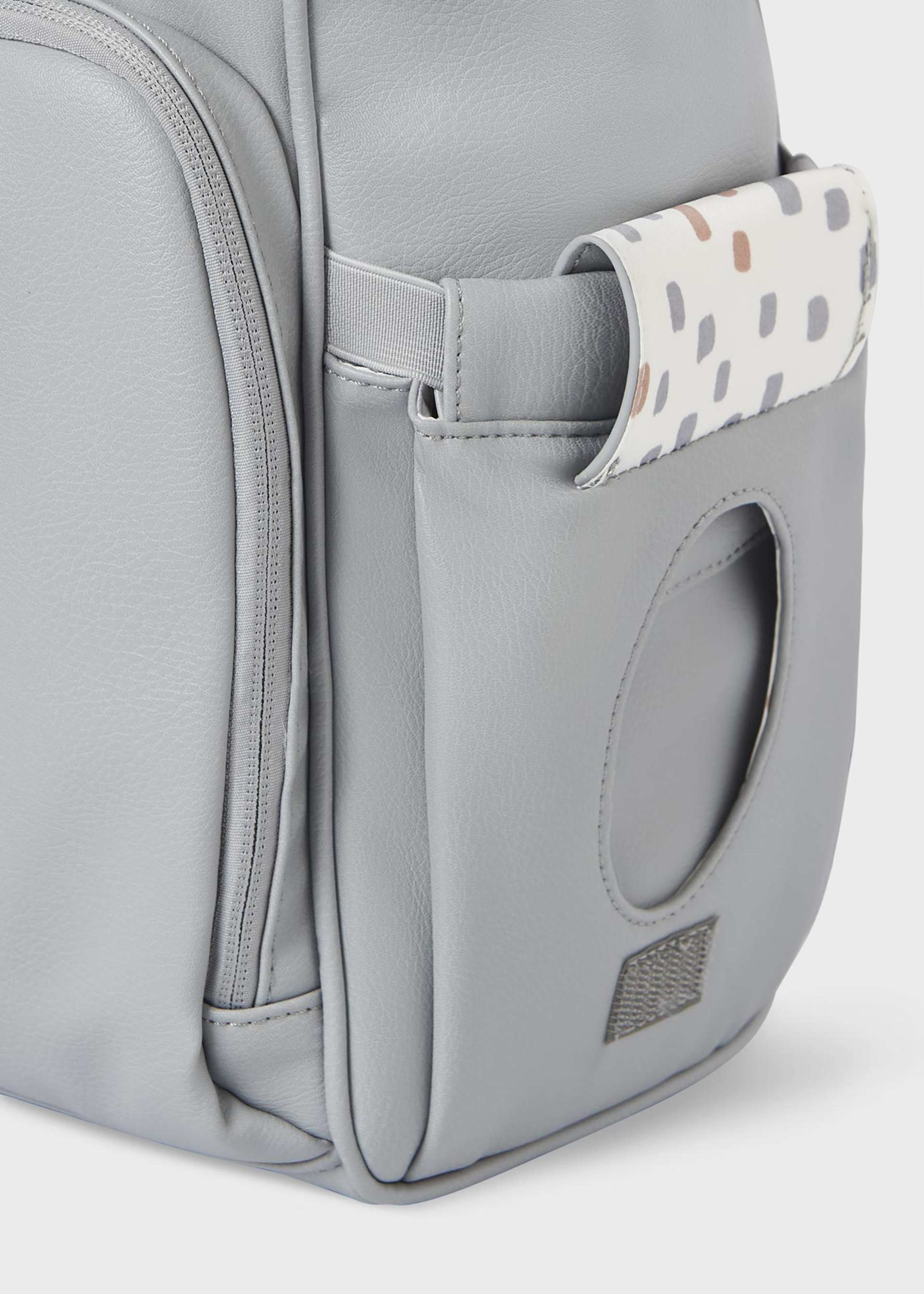Baby Faux Leather Backpack