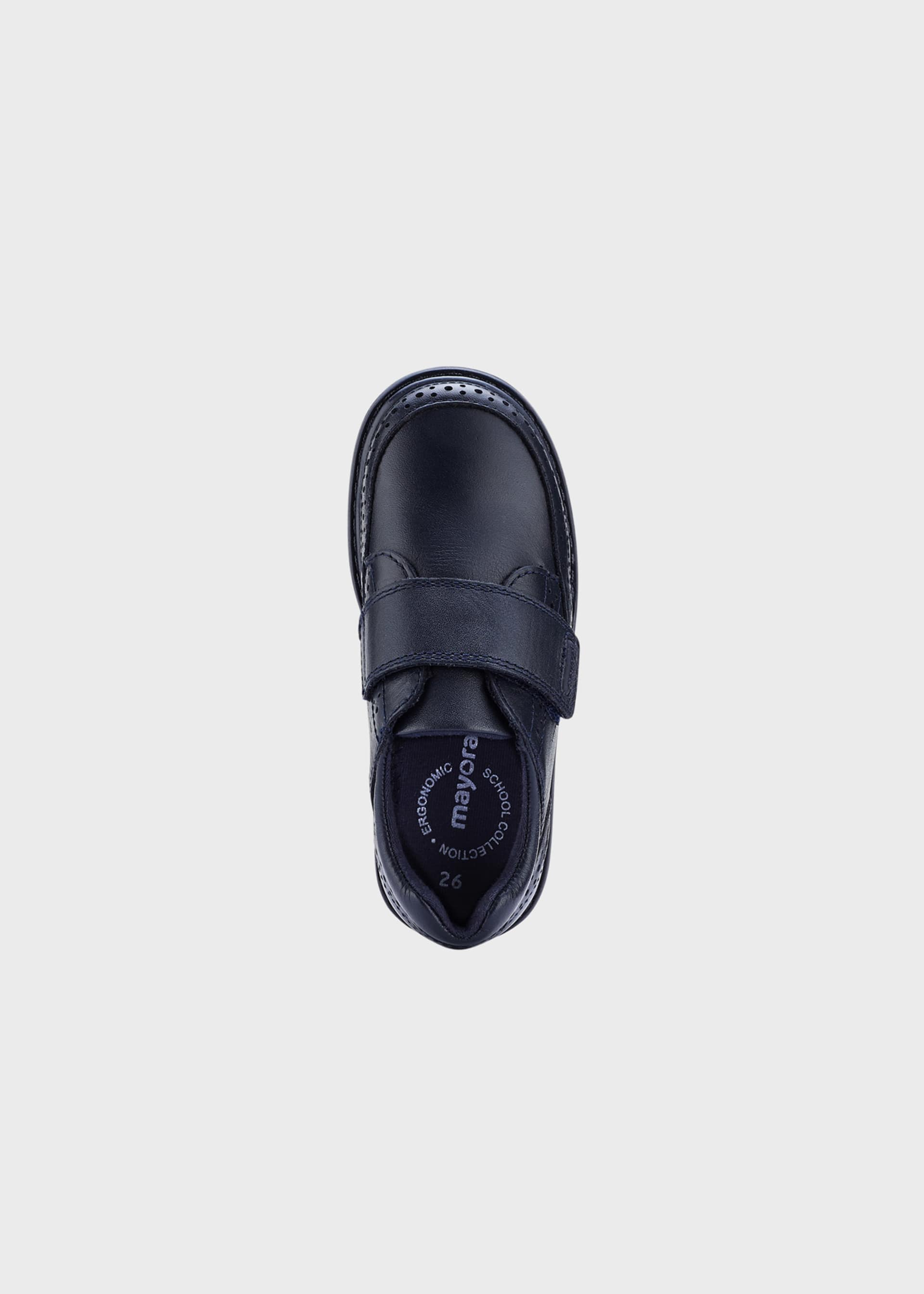 Buty sportowe szkolne ze skóry dla chłopca