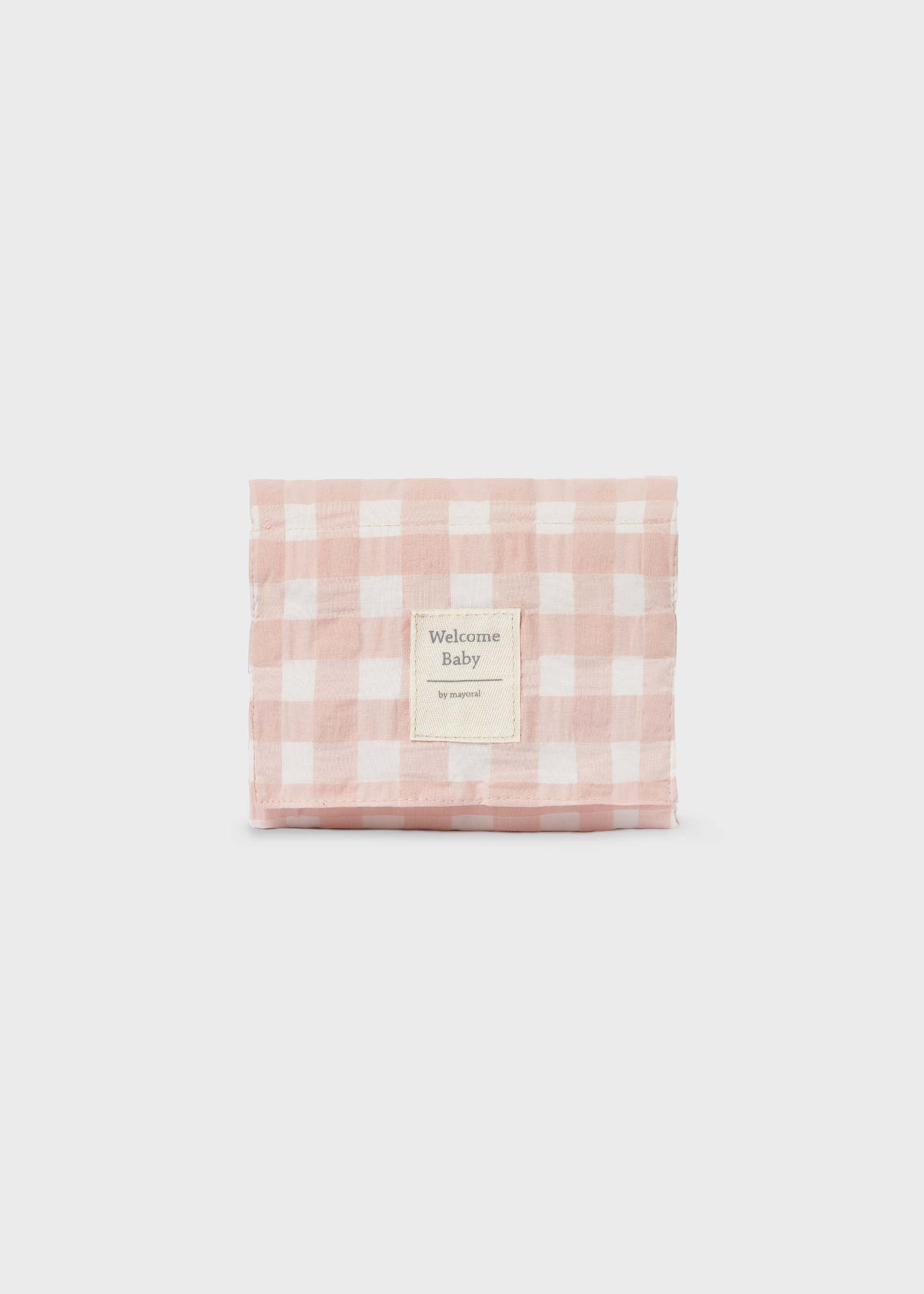 Baby Gingham Changing Mat