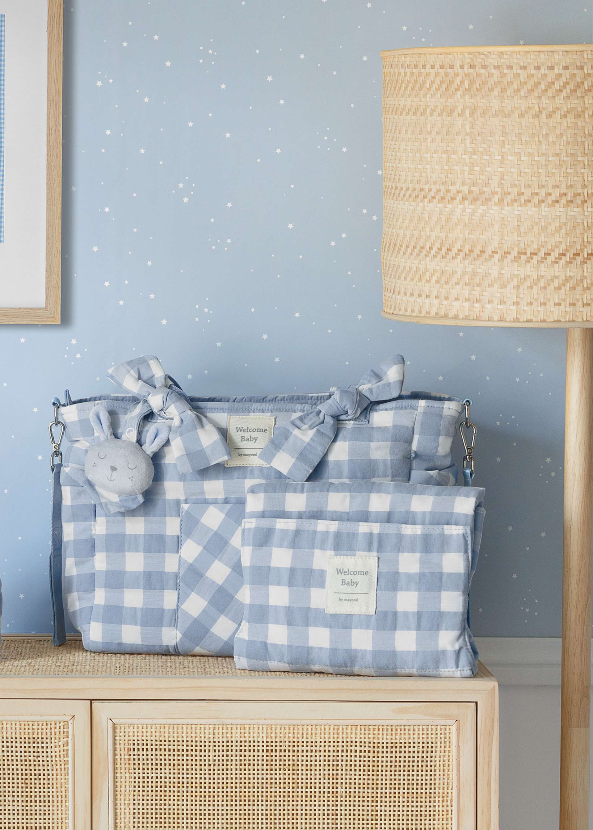 Wickeltasche vichy Baby