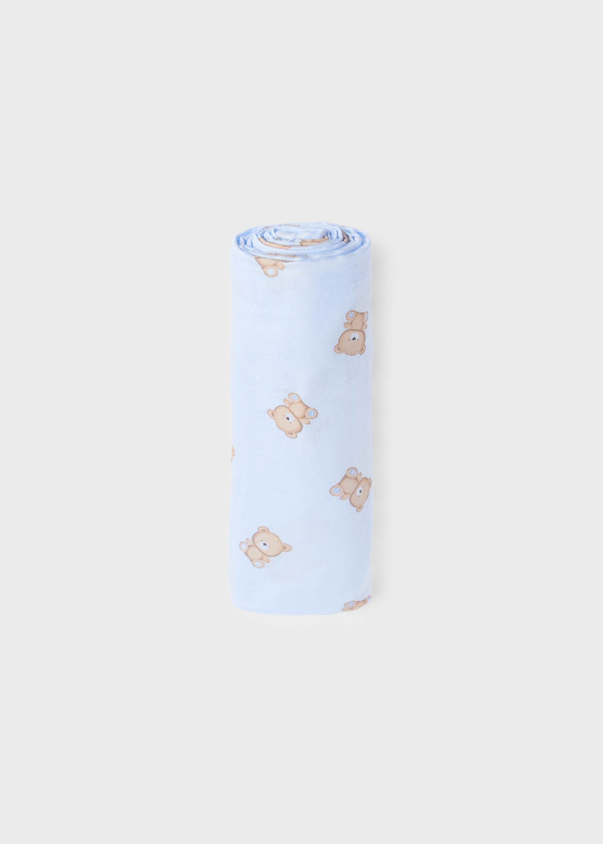 Print muslin baby
