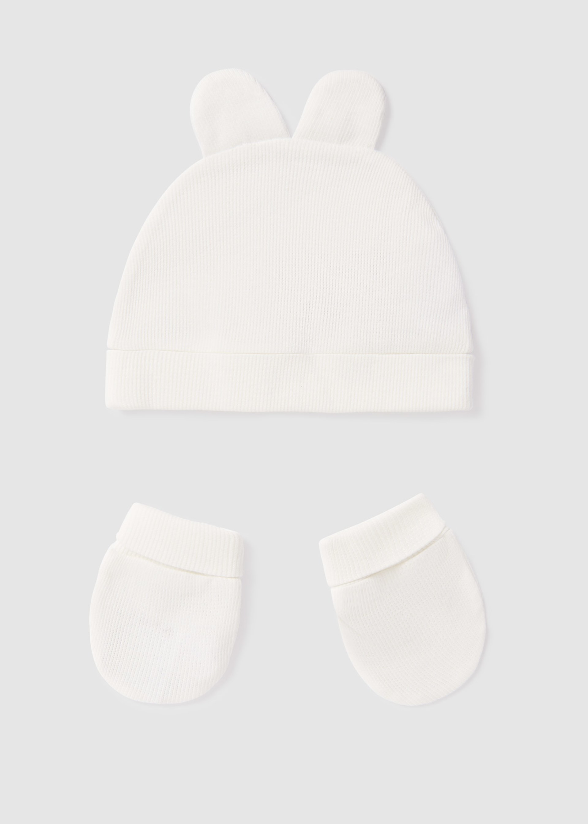 Conjunto gorro y manoplas Better Cotton bebé