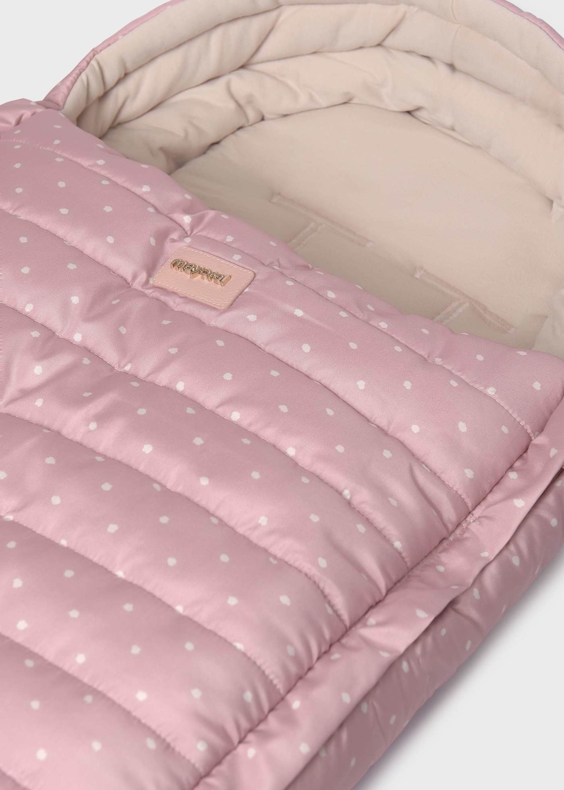 Sac de couchage à pois bébé