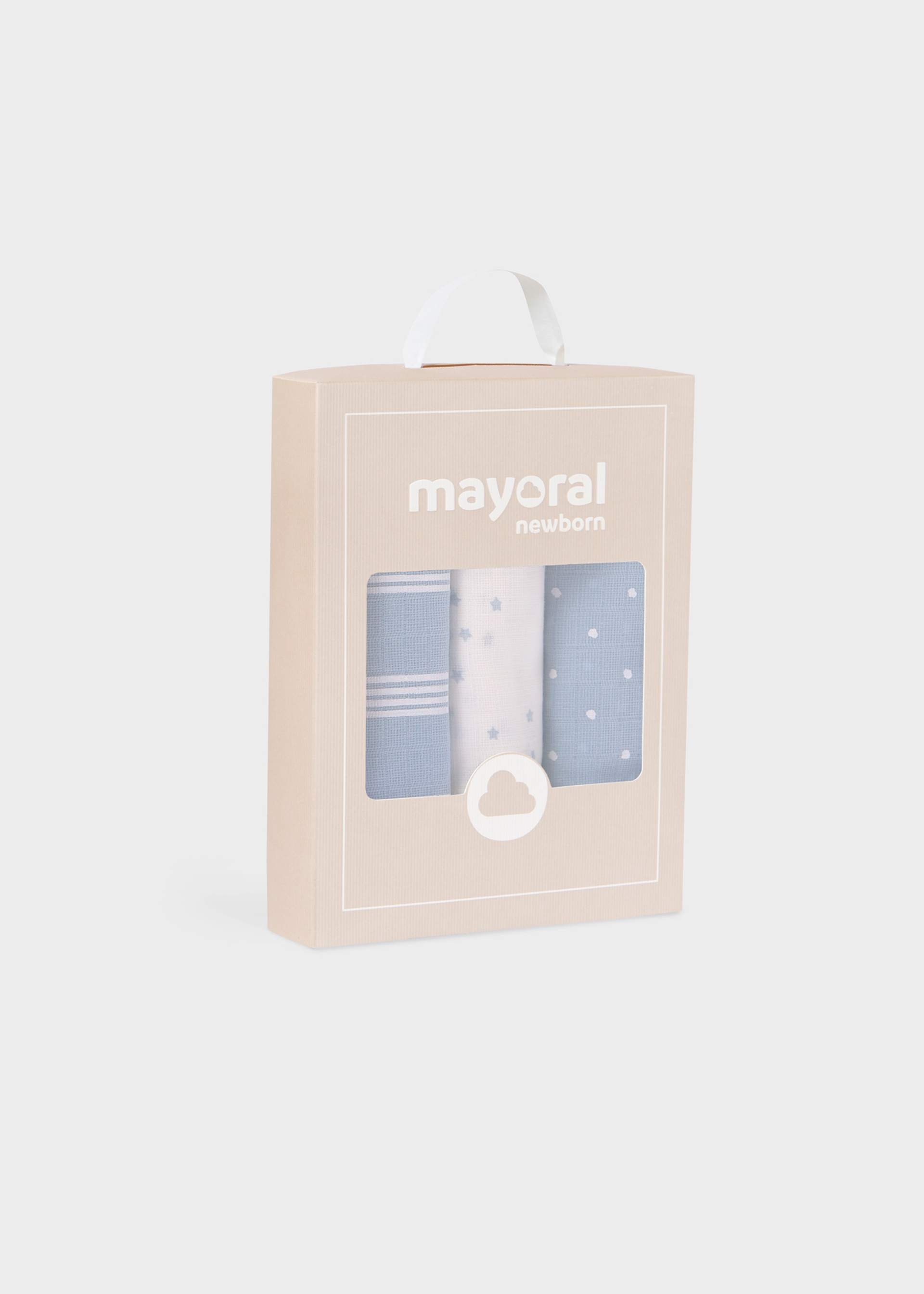 3-piece set gauze Better Cotton baby