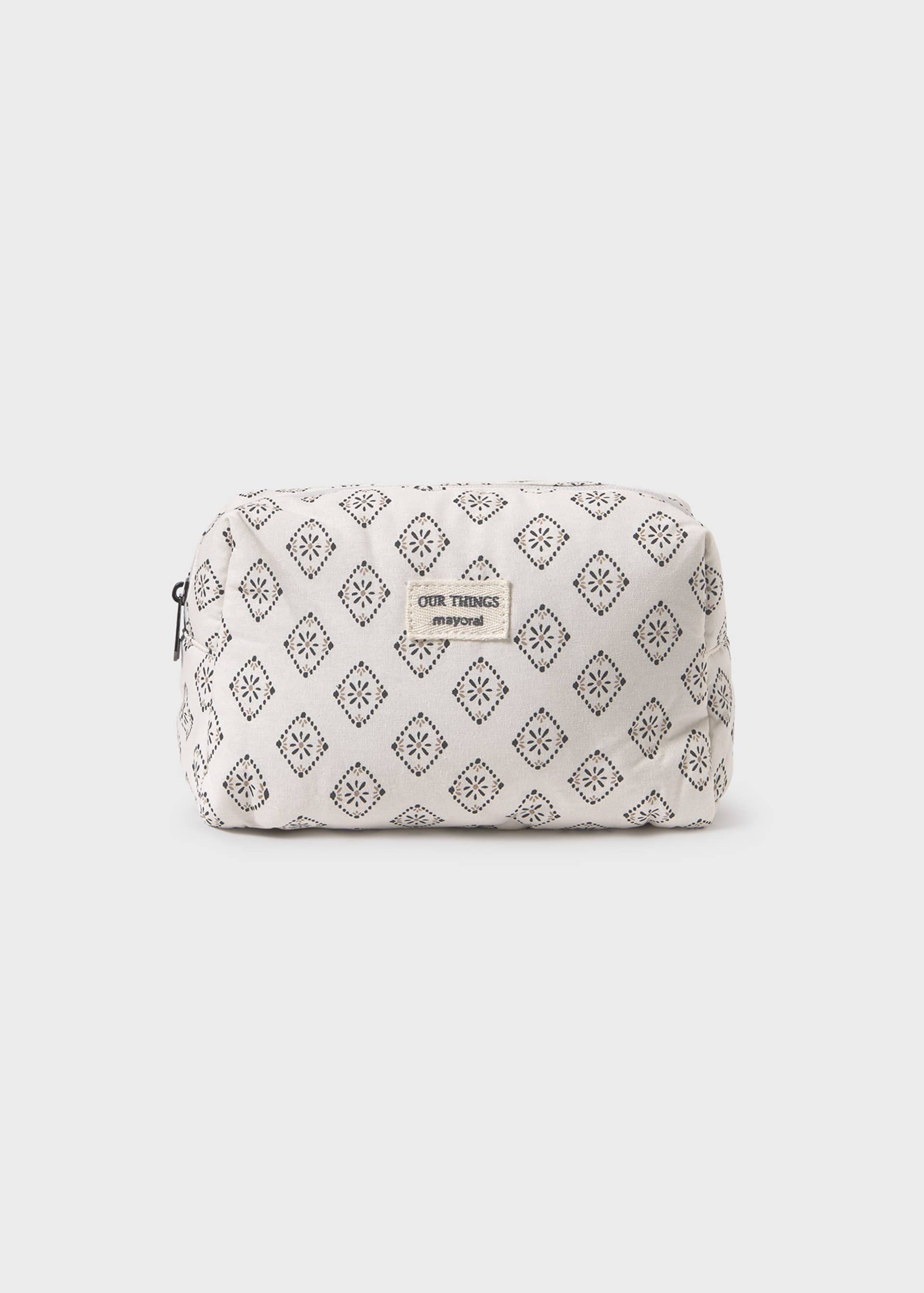 Necessaire estampado impermeável bebé
