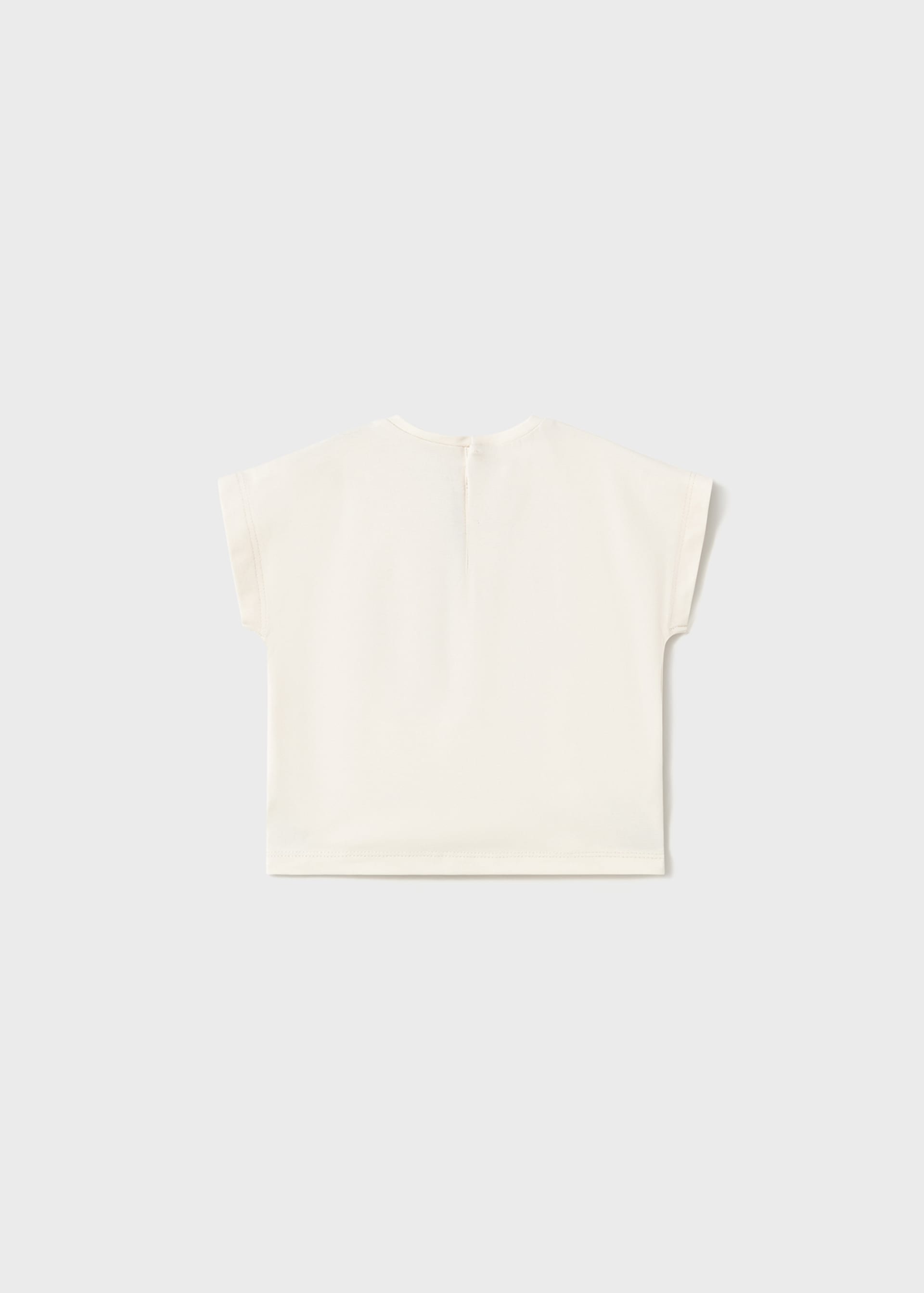 Camiseta apliques croché bebé Camiseta apliques croché bebé