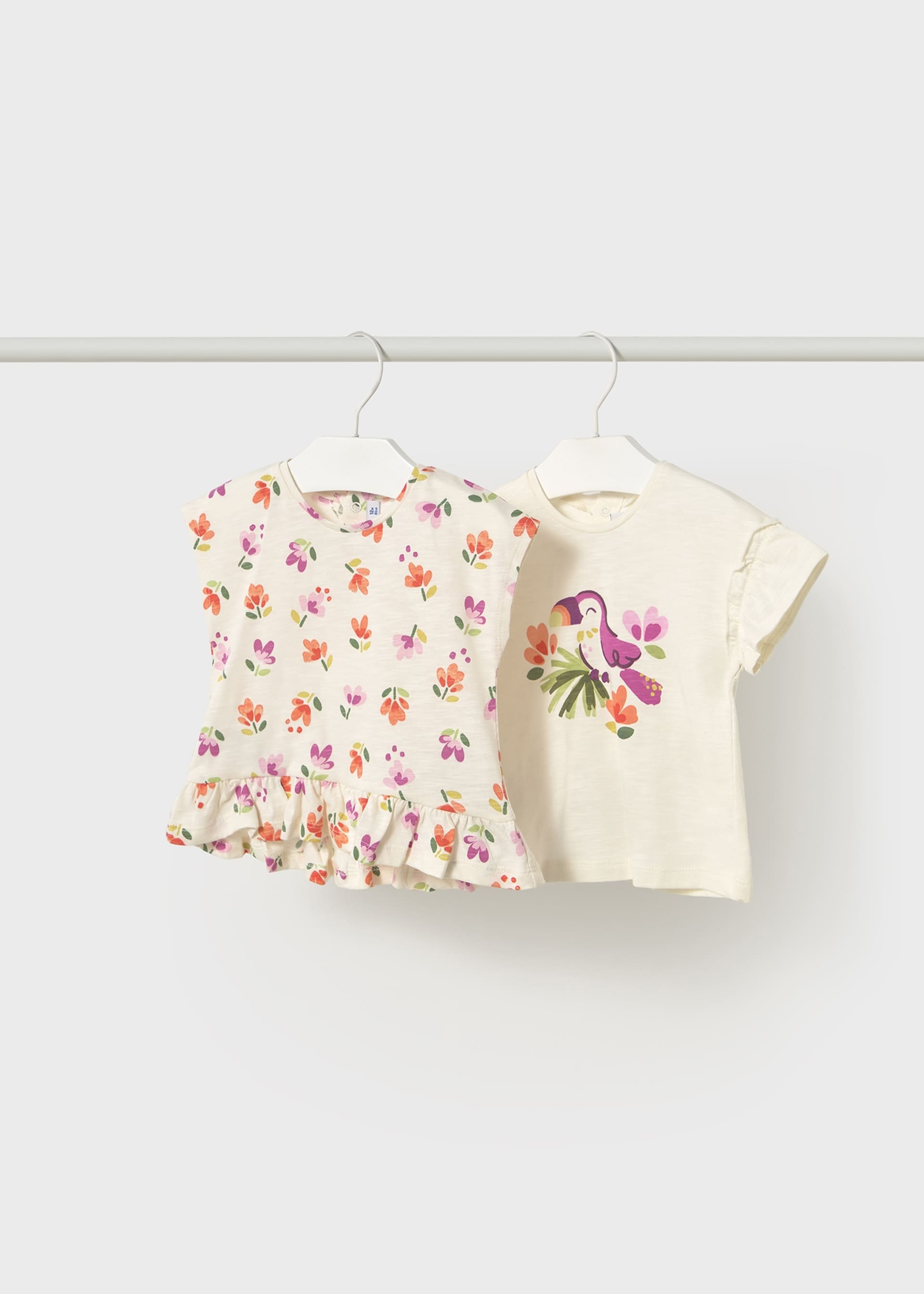 Baby set of 2 print t-shirts Baby set of 2 print t-shirts