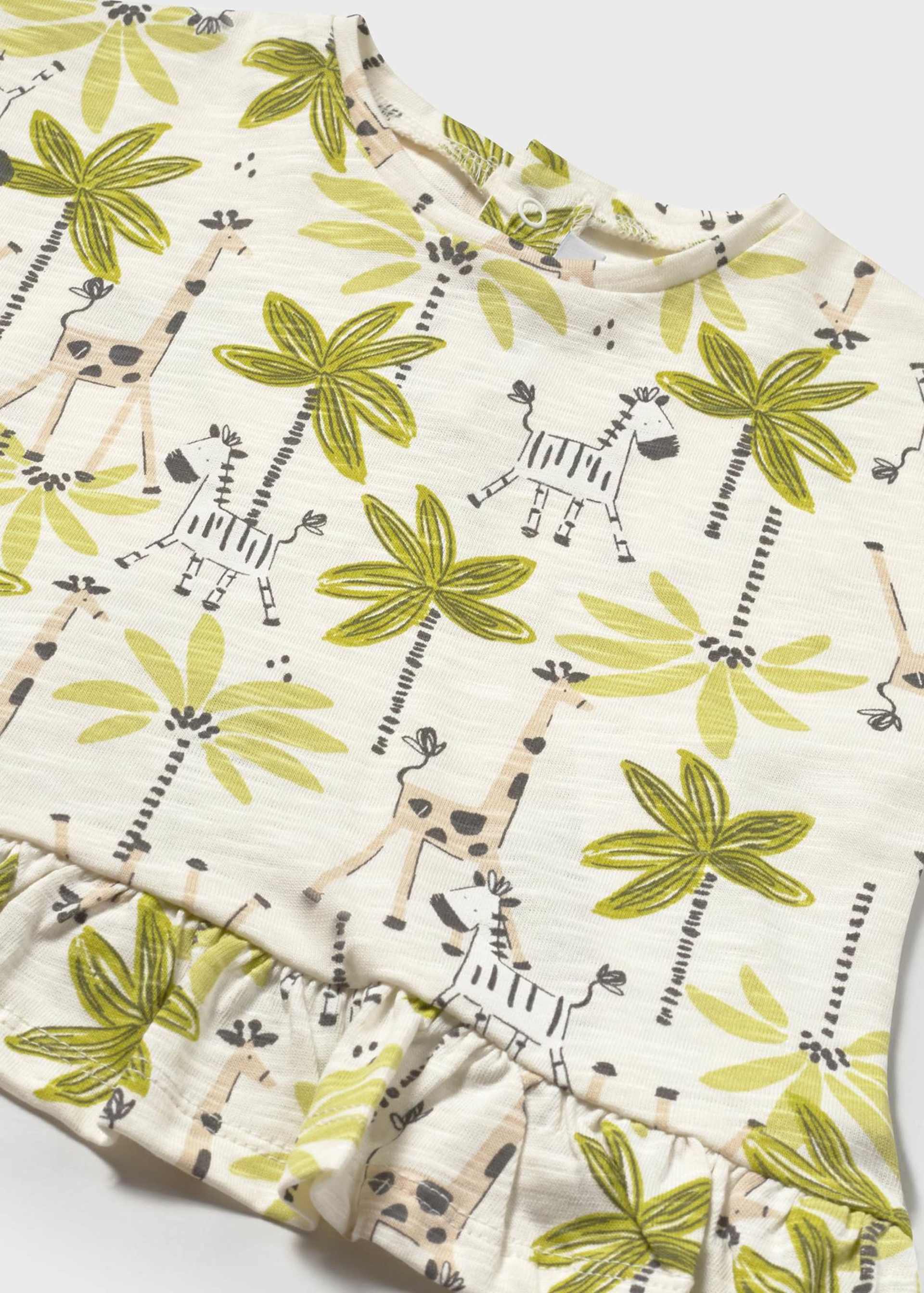 Pack 2 t-shirts estampadas bebé