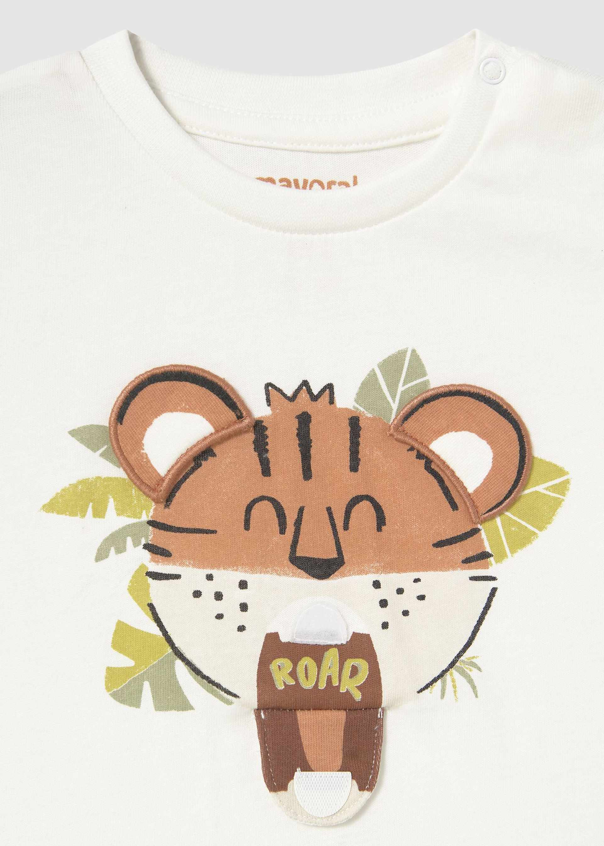 Baby interactive tiger t-shirt Baby interactive tiger t-shirt