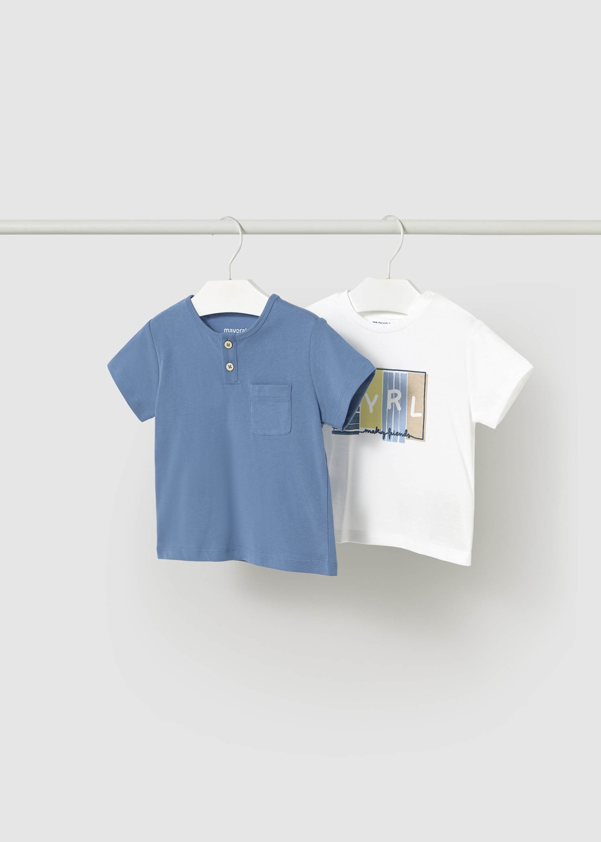 Set 2 camisetas bebé