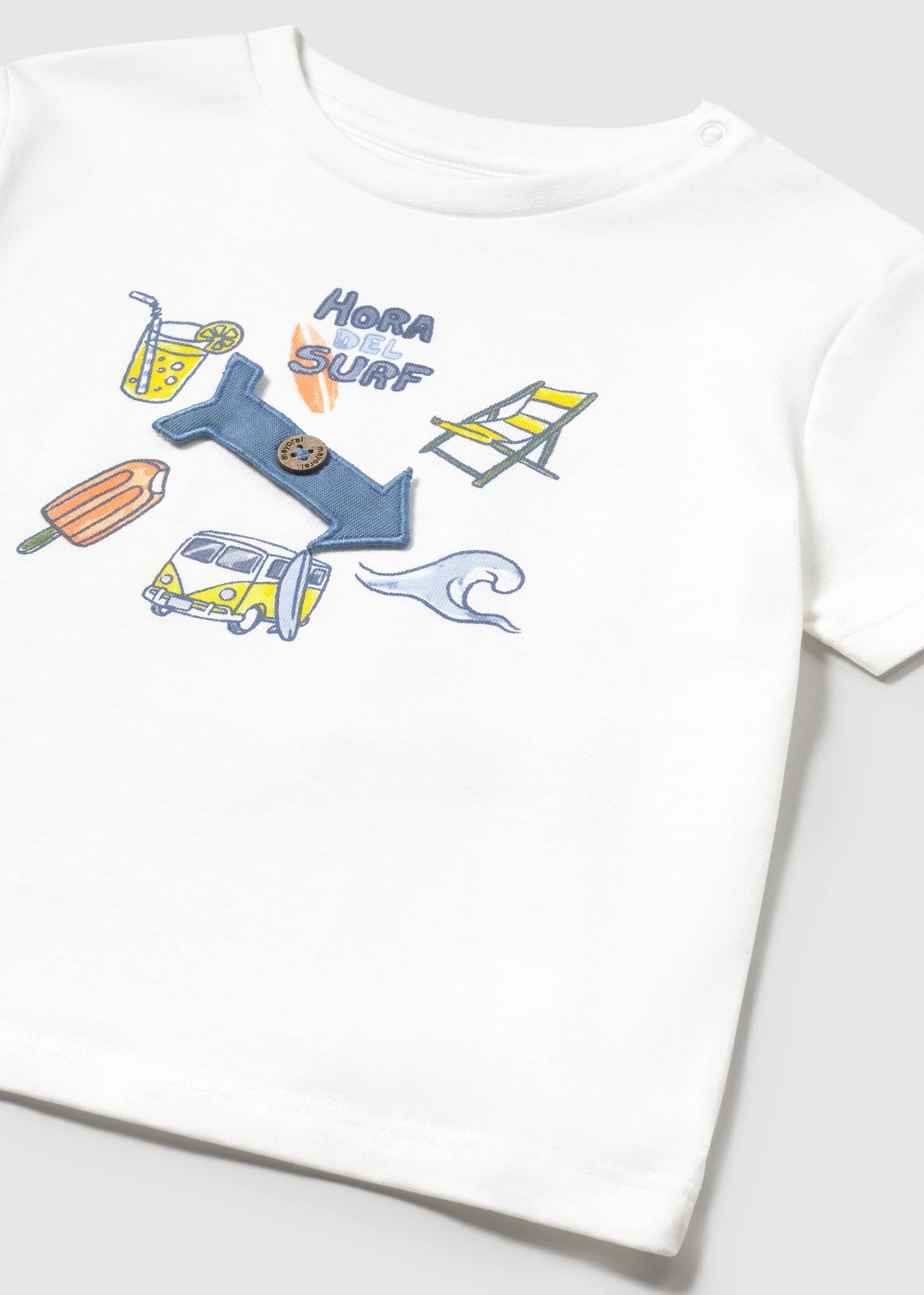 Baby interactive arrow t-shirt Baby interactive arrow t-shirt