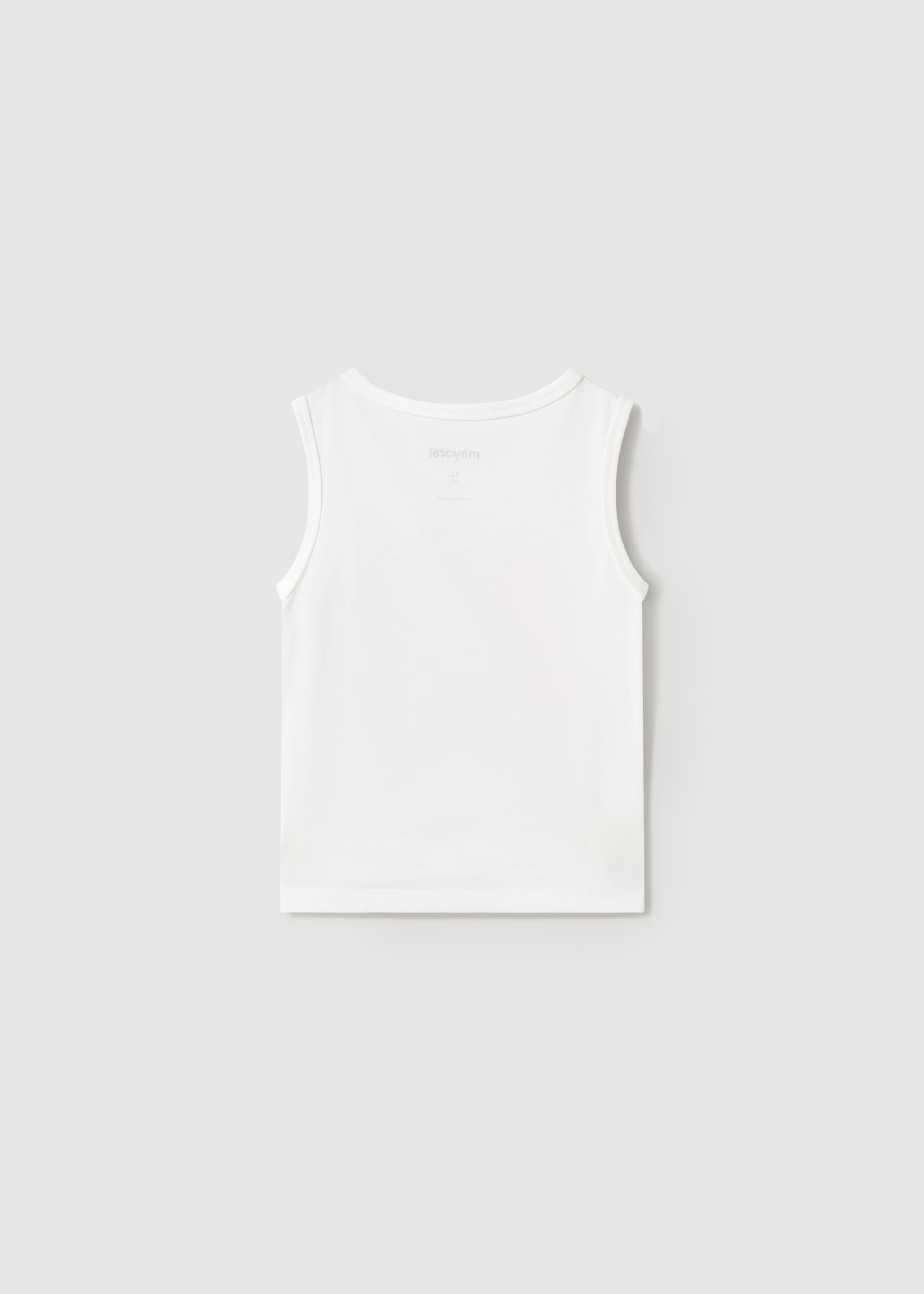 Playera sin mangas interactiva bebé Playera sin mangas interactiva bebé