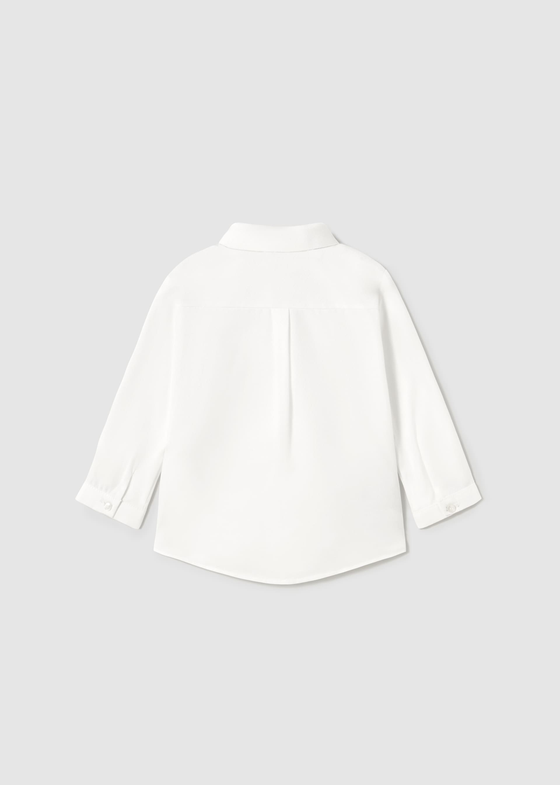 Newborn Long-Sleeve Shirt with Bow Tie Newborn Long-Sleeve Shirt with Bow Tie