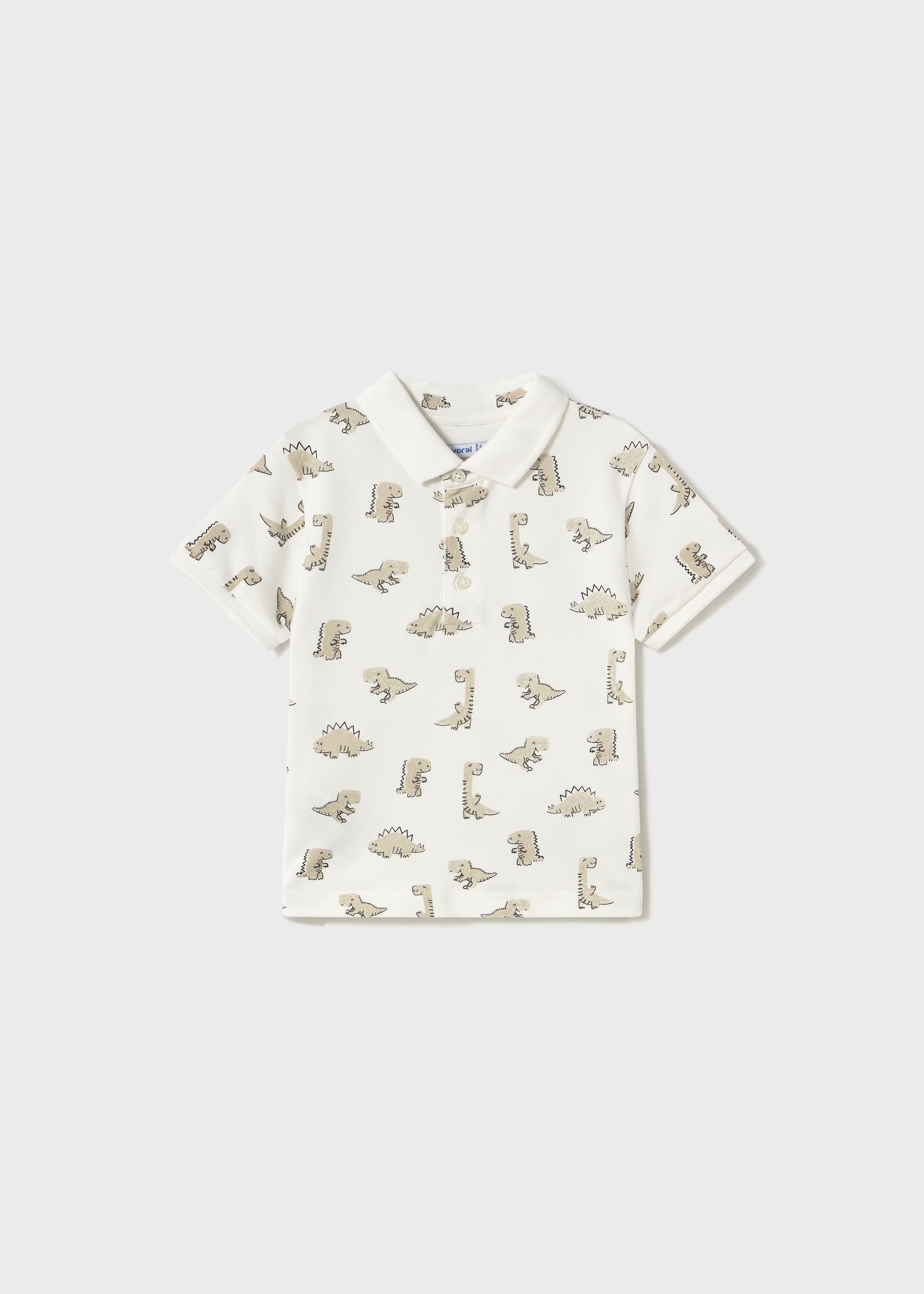 Baby print polo shirt