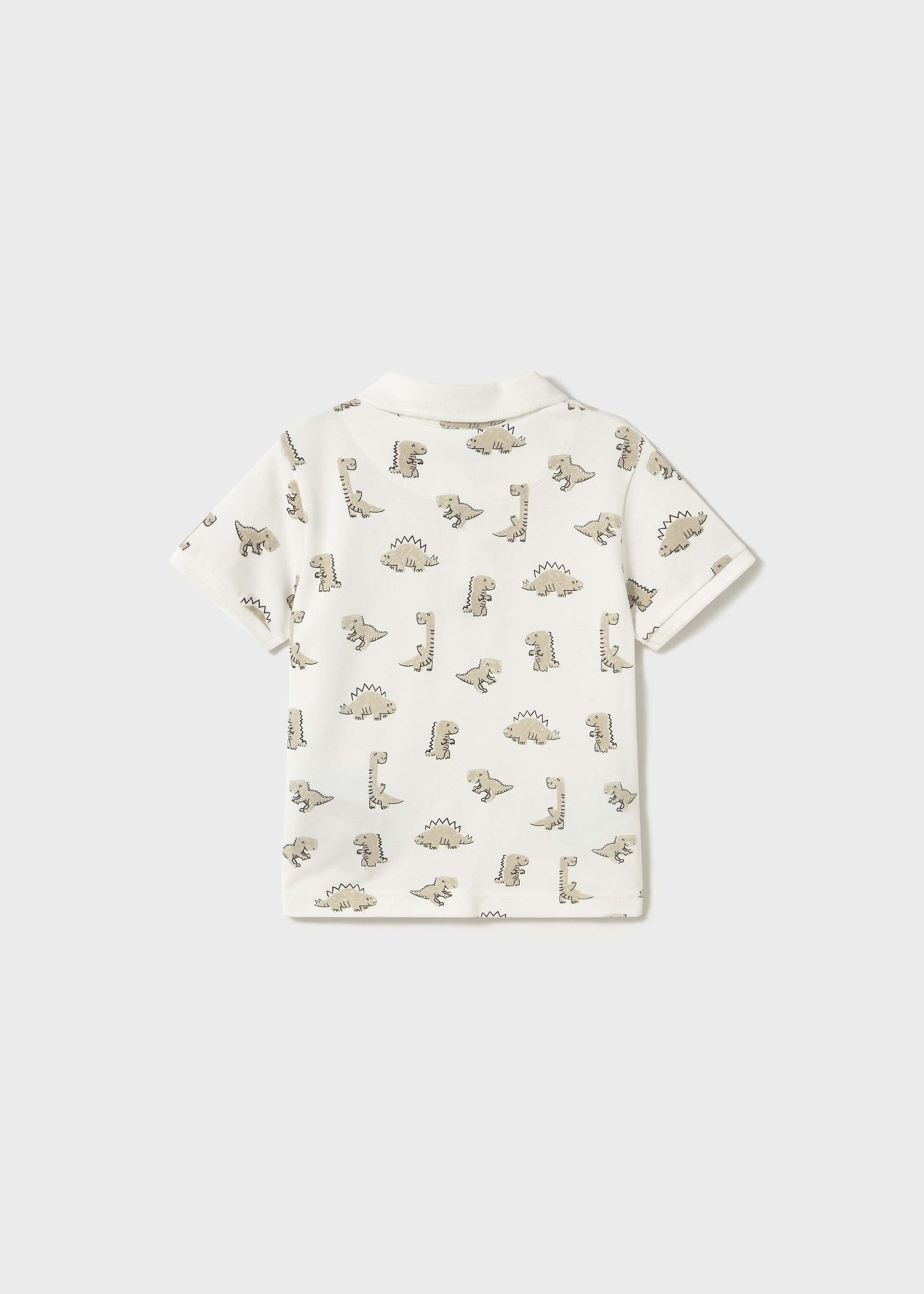 Baby print polo shirt