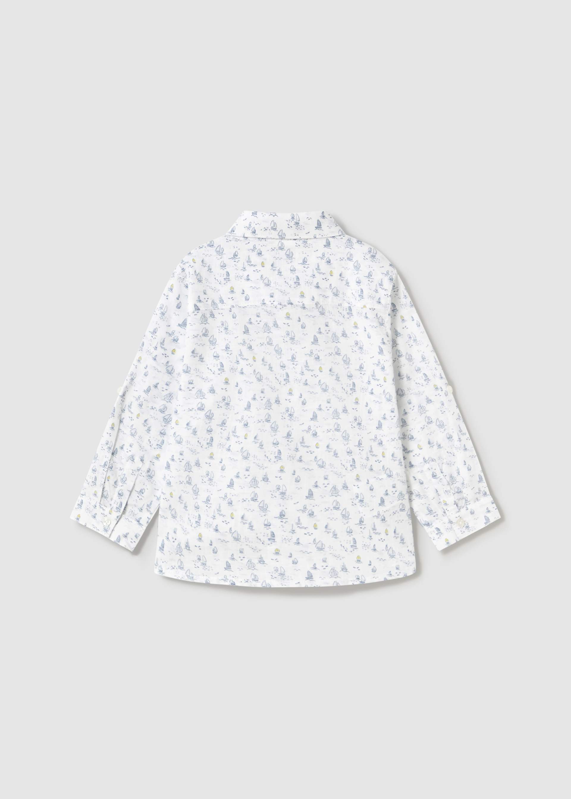 Camisa manga larga estampada bebé Camisa manga larga estampada bebé