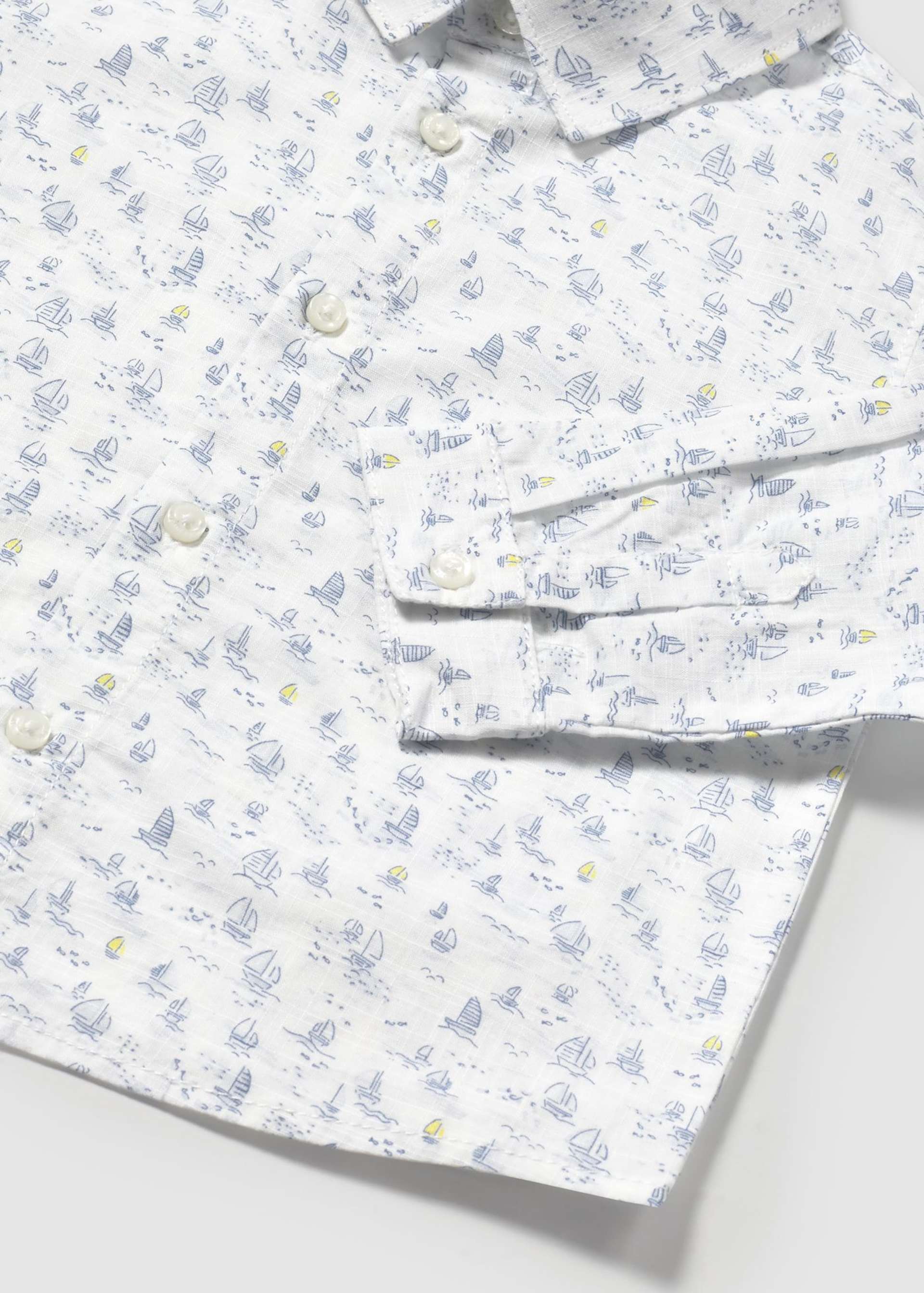 Camisa manga larga estampada bebé Camisa manga larga estampada bebé