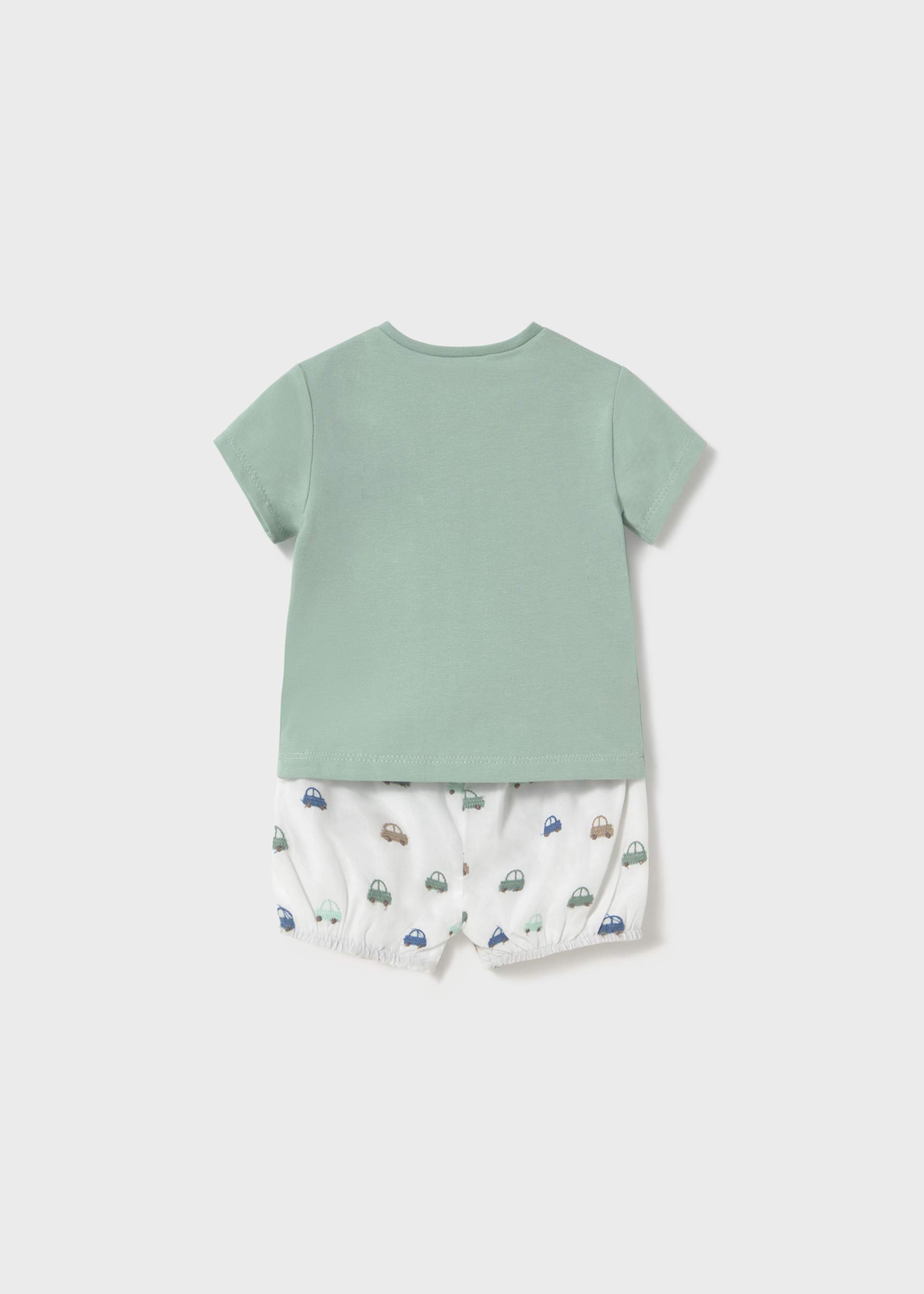 Newborn boy shorts and t-shirt set Newborn boy shorts and t-shirt set