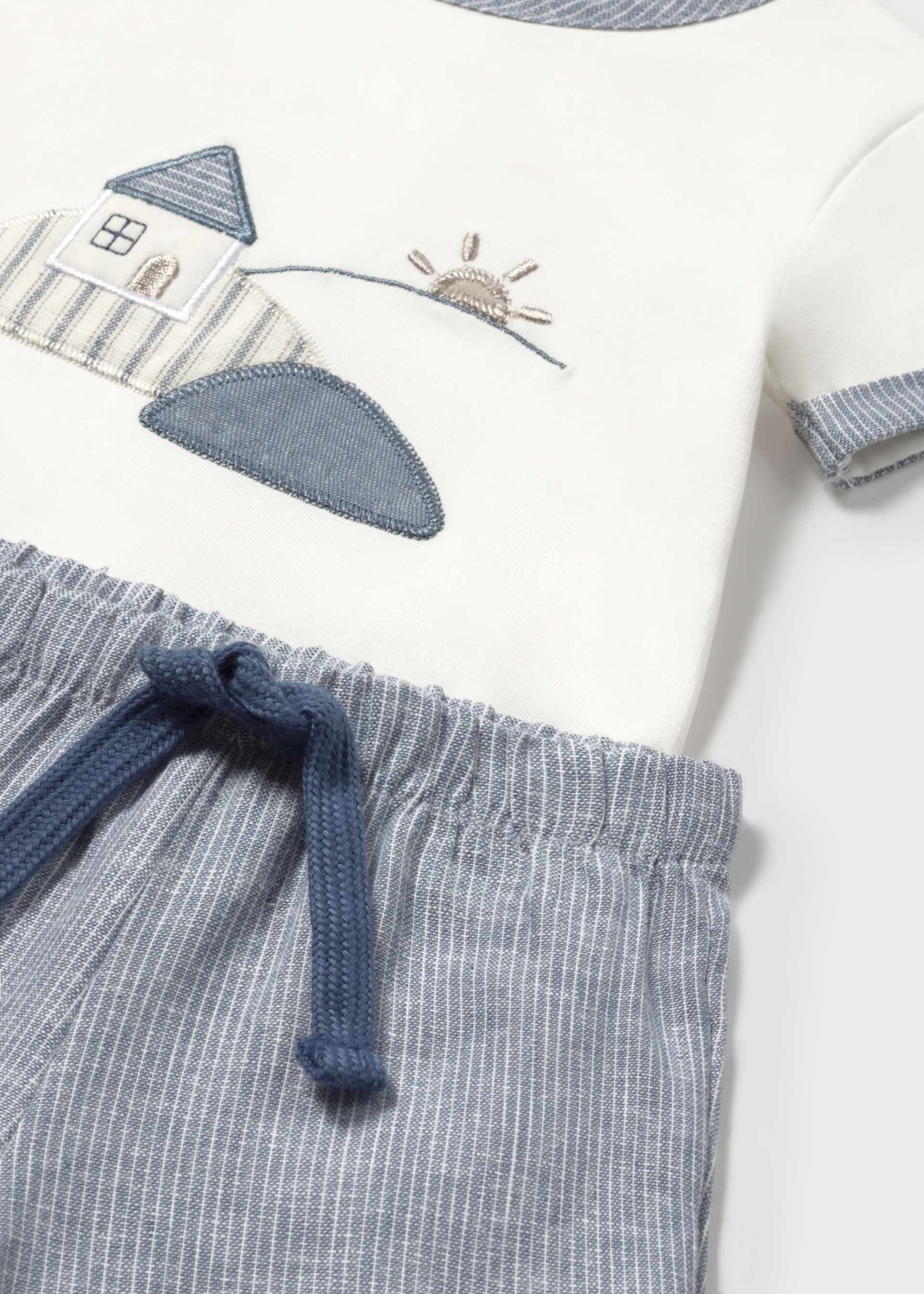 Set kurze Hose und Shirt Haus Neugeborene Set kurze Hose und Shirt Haus Neugeborene