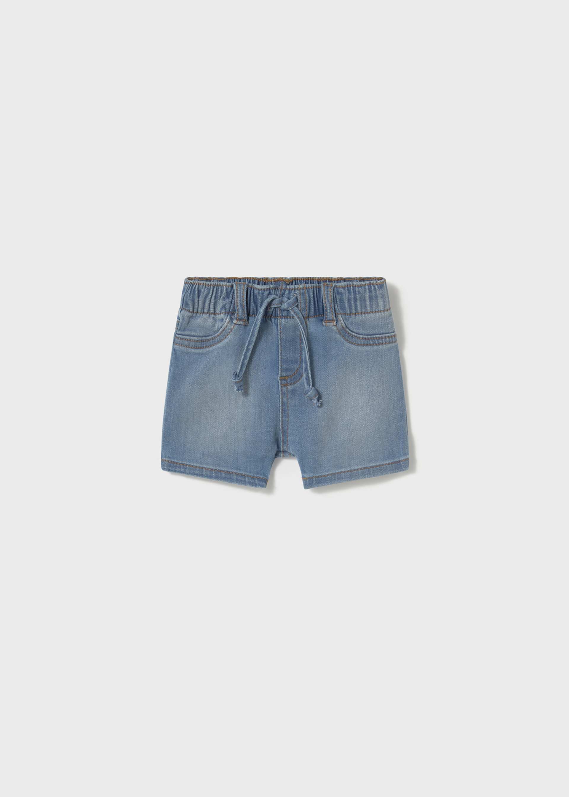 Newborn boy denim shorts