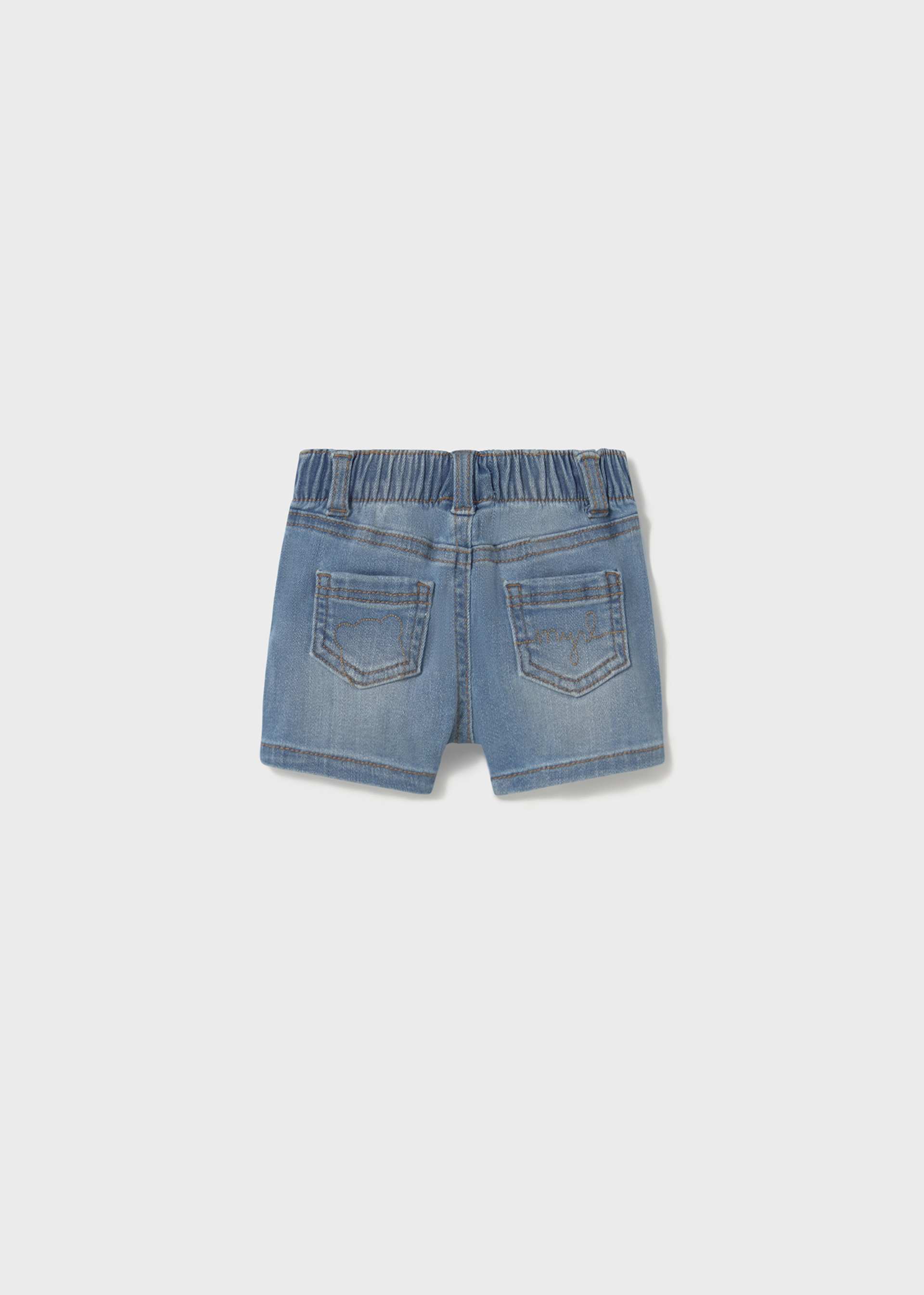 Newborn Denim Shorts
