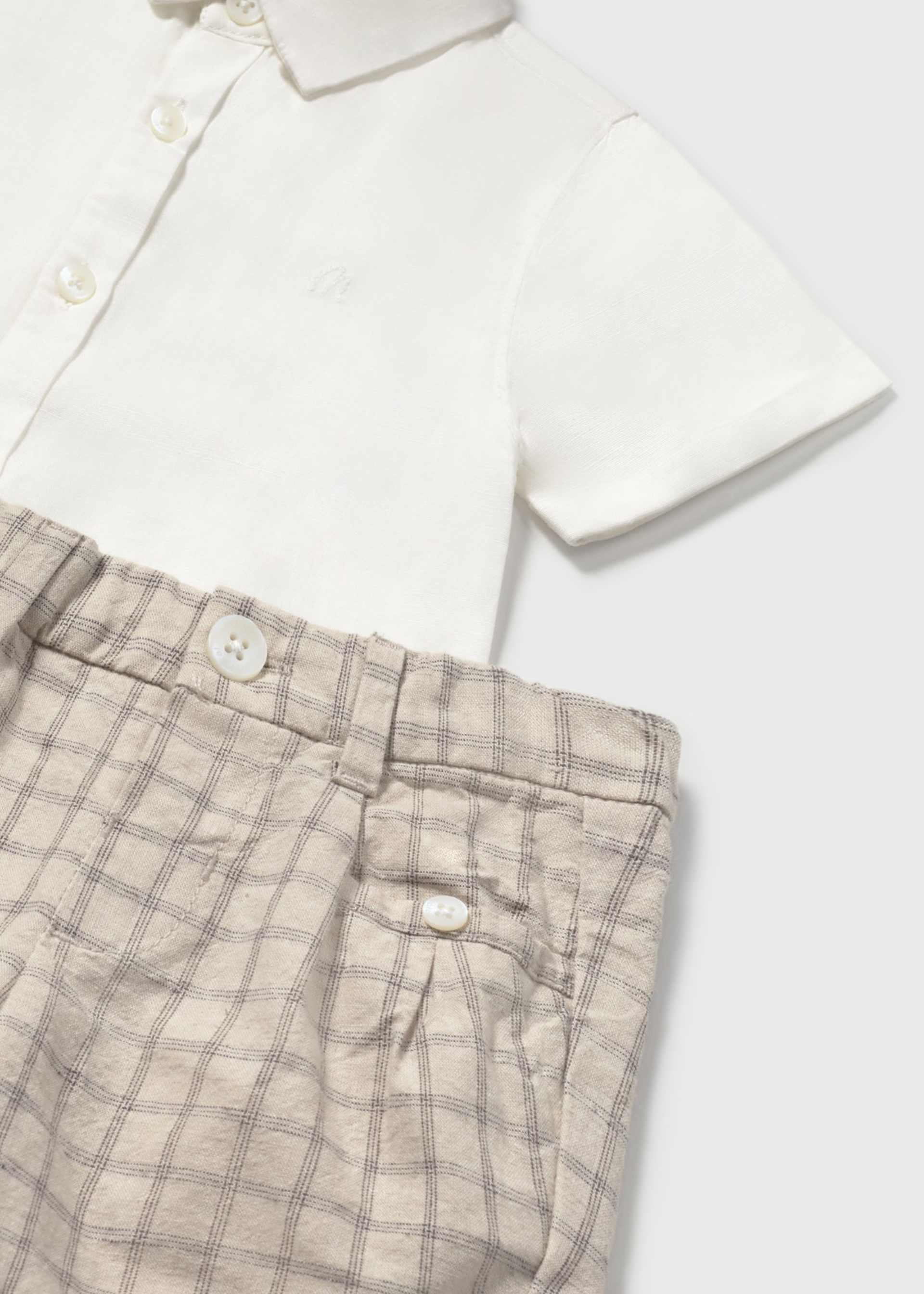 Set Bermudas und elegantes Hemd Baby