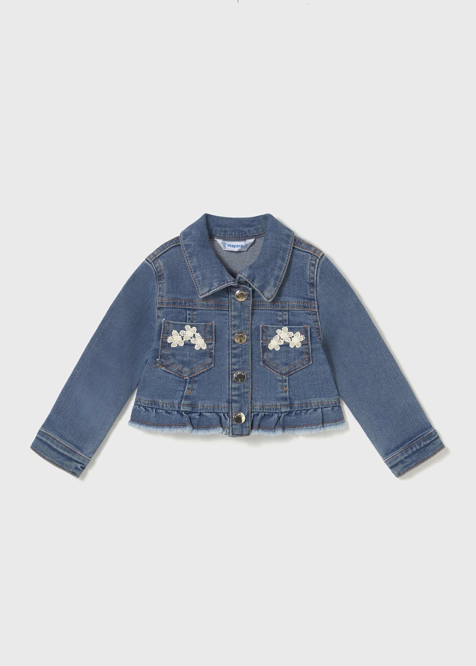 Baby Ruffled Denim Jacket Baby Ruffled Denim Jacket